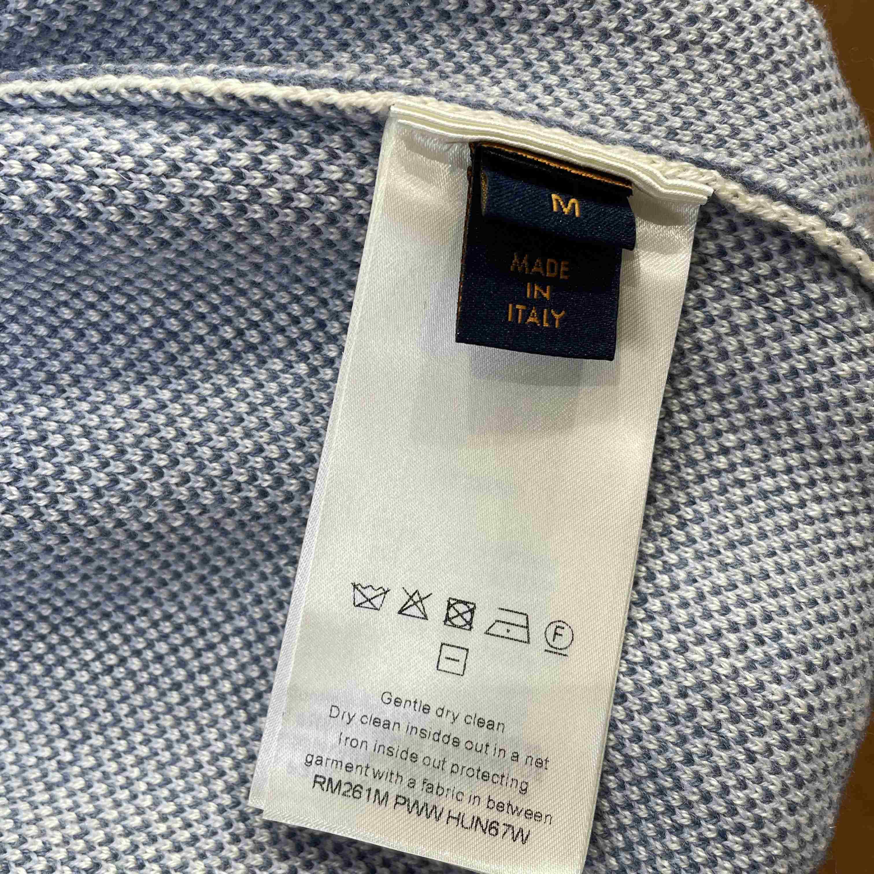 Louis Vuitton Striped Jacquard Cardigan 1AJUHI - DopestKickz