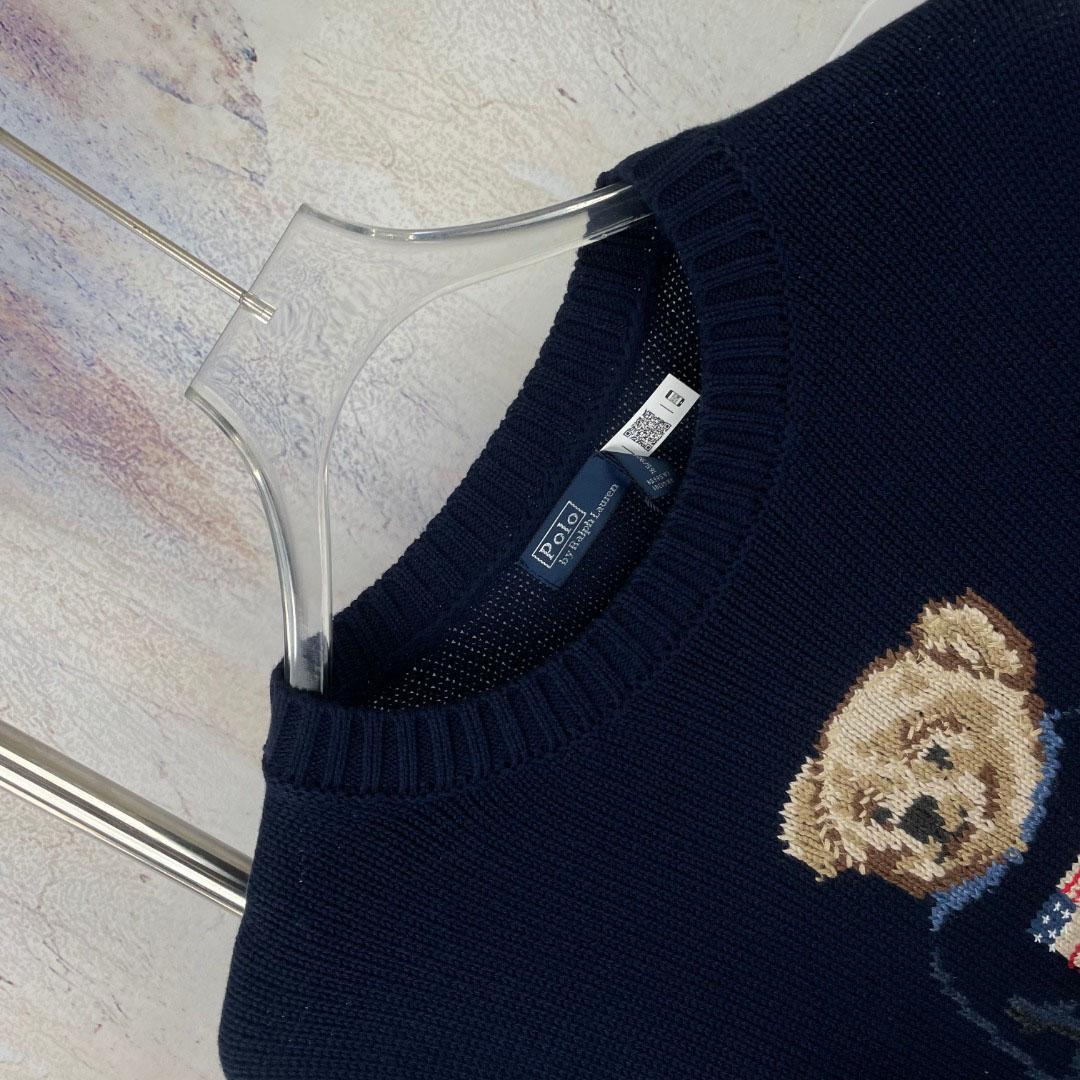 Ralph Lauren Polo Bear Cotton Sweater - DopestKickz