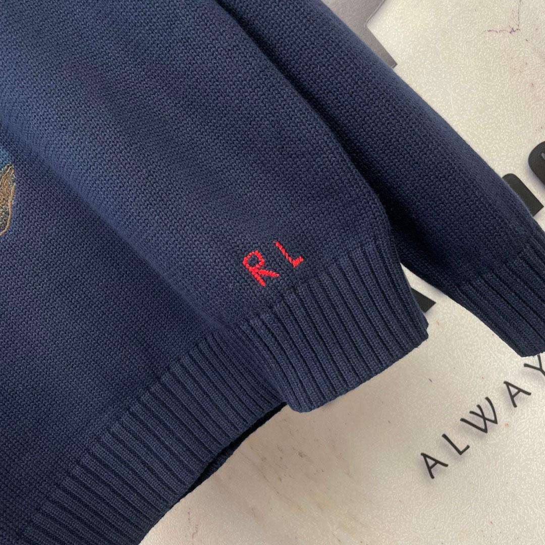 Ralph Lauren Polo Bear Cotton Sweater - DopestKickz