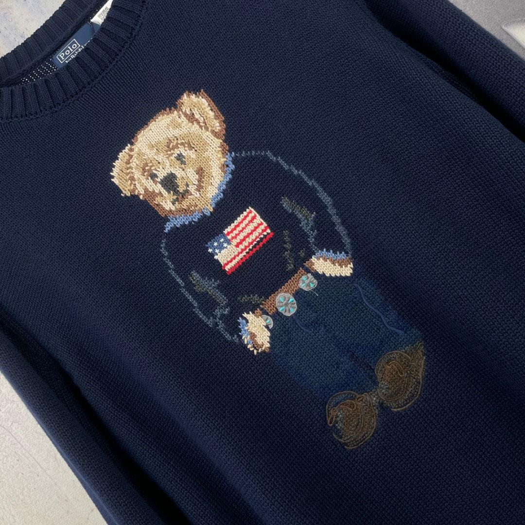 Ralph Lauren Polo Bear Cotton Sweater - DopestKickz