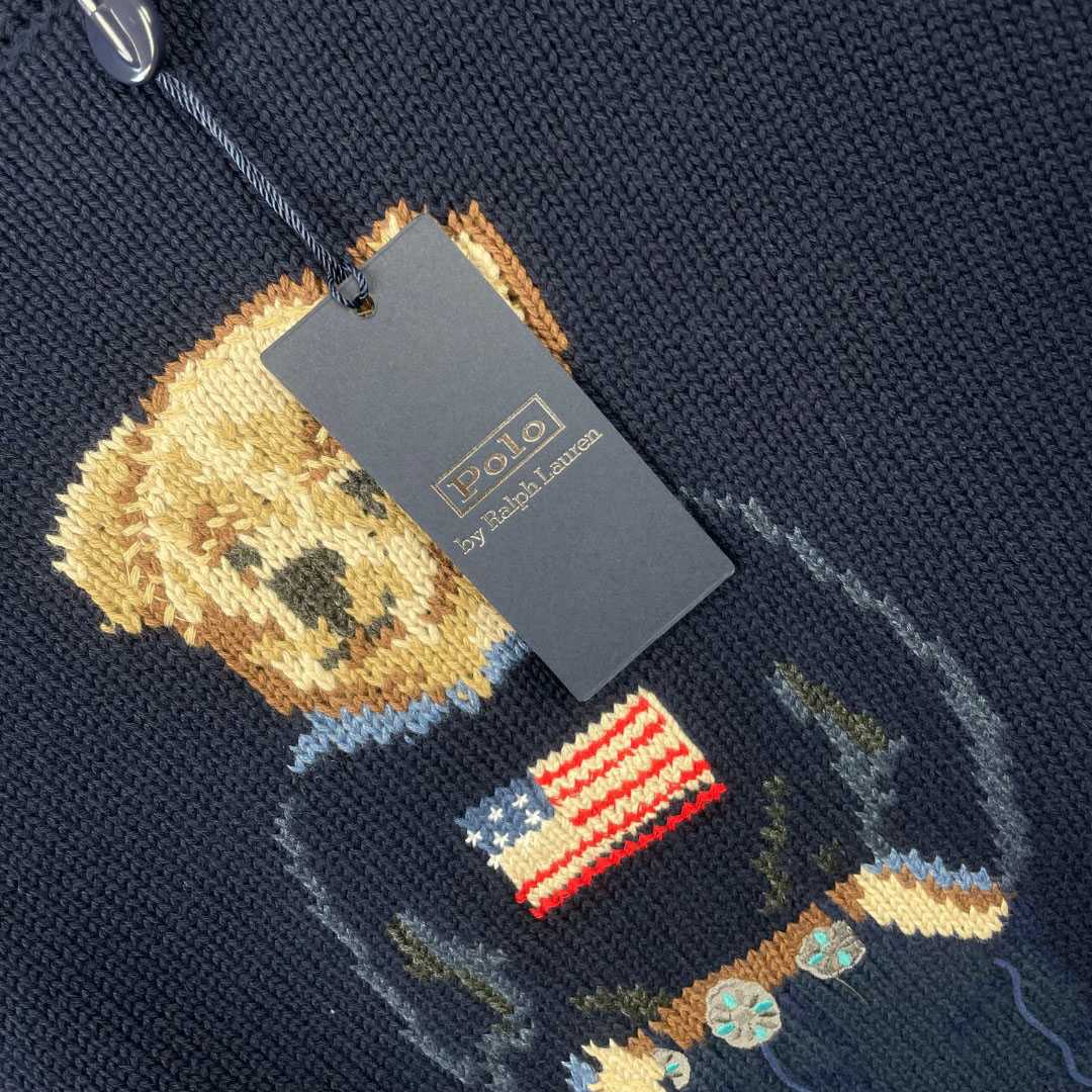 Ralph Lauren Polo Bear Cotton Sweater - DopestKickz