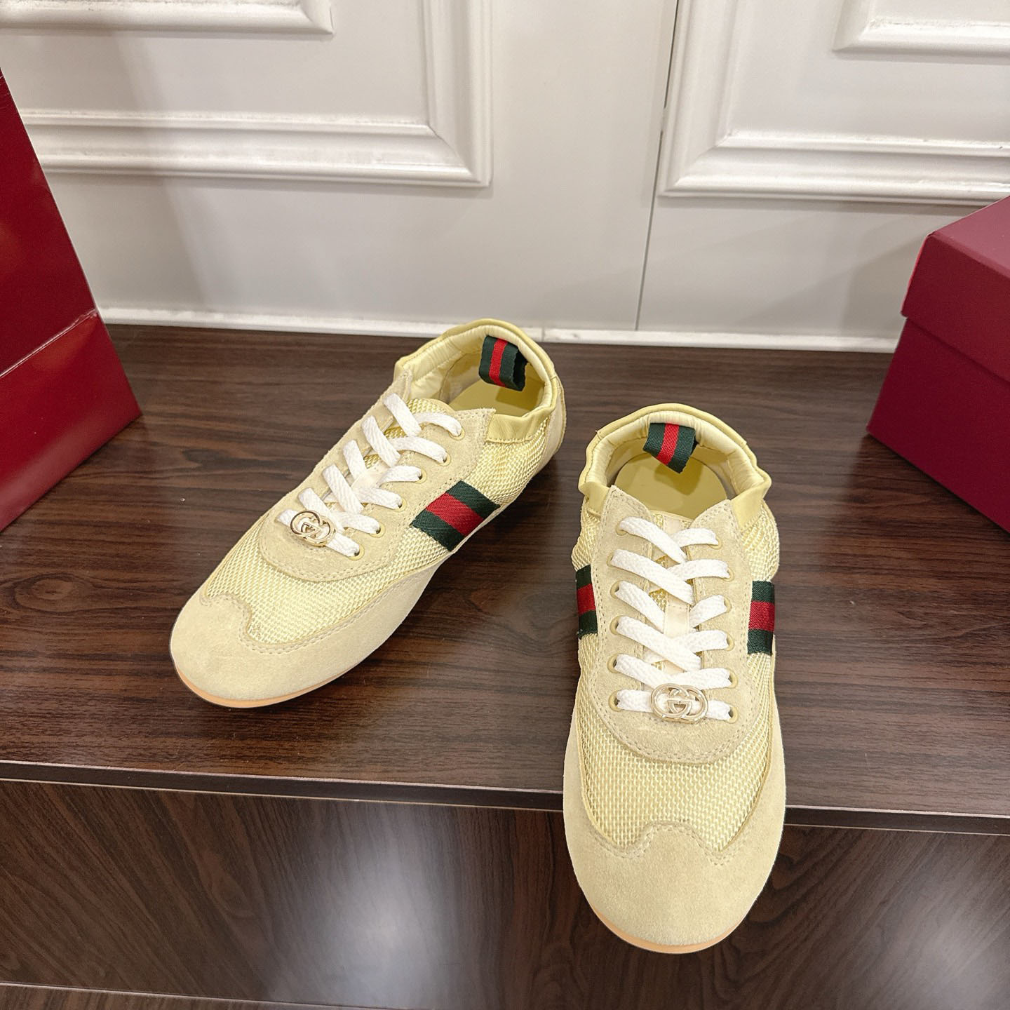Gucci Women's Gucci Shift Sneaker - DopestKickz