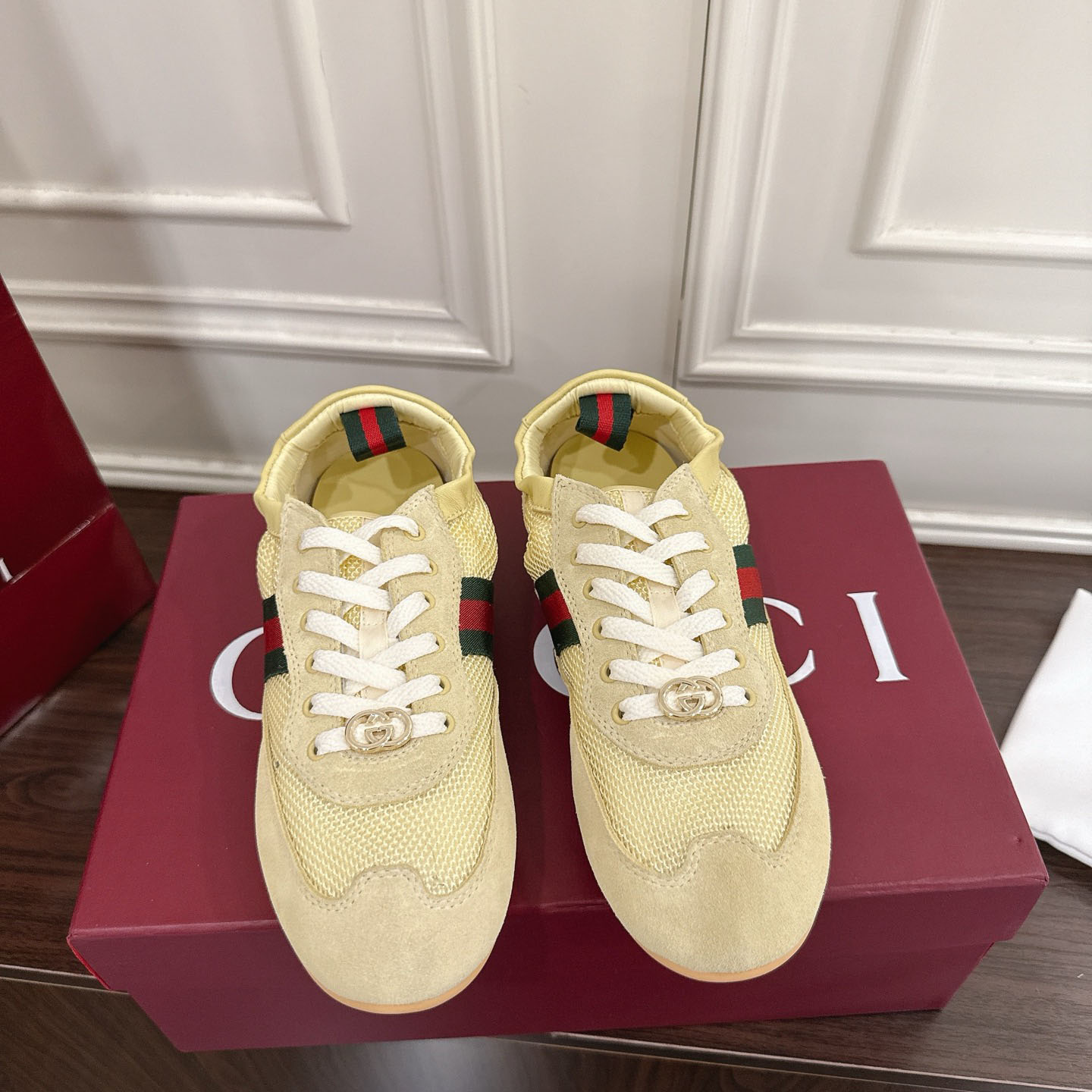 Gucci Women's Gucci Shift Sneaker - DopestKickz