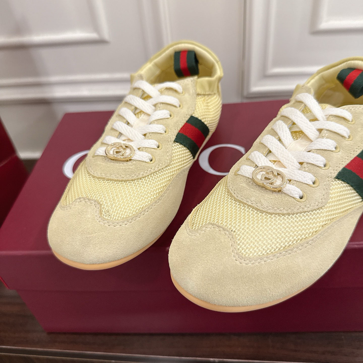 Gucci Women's Gucci Shift Sneaker - DopestKickz