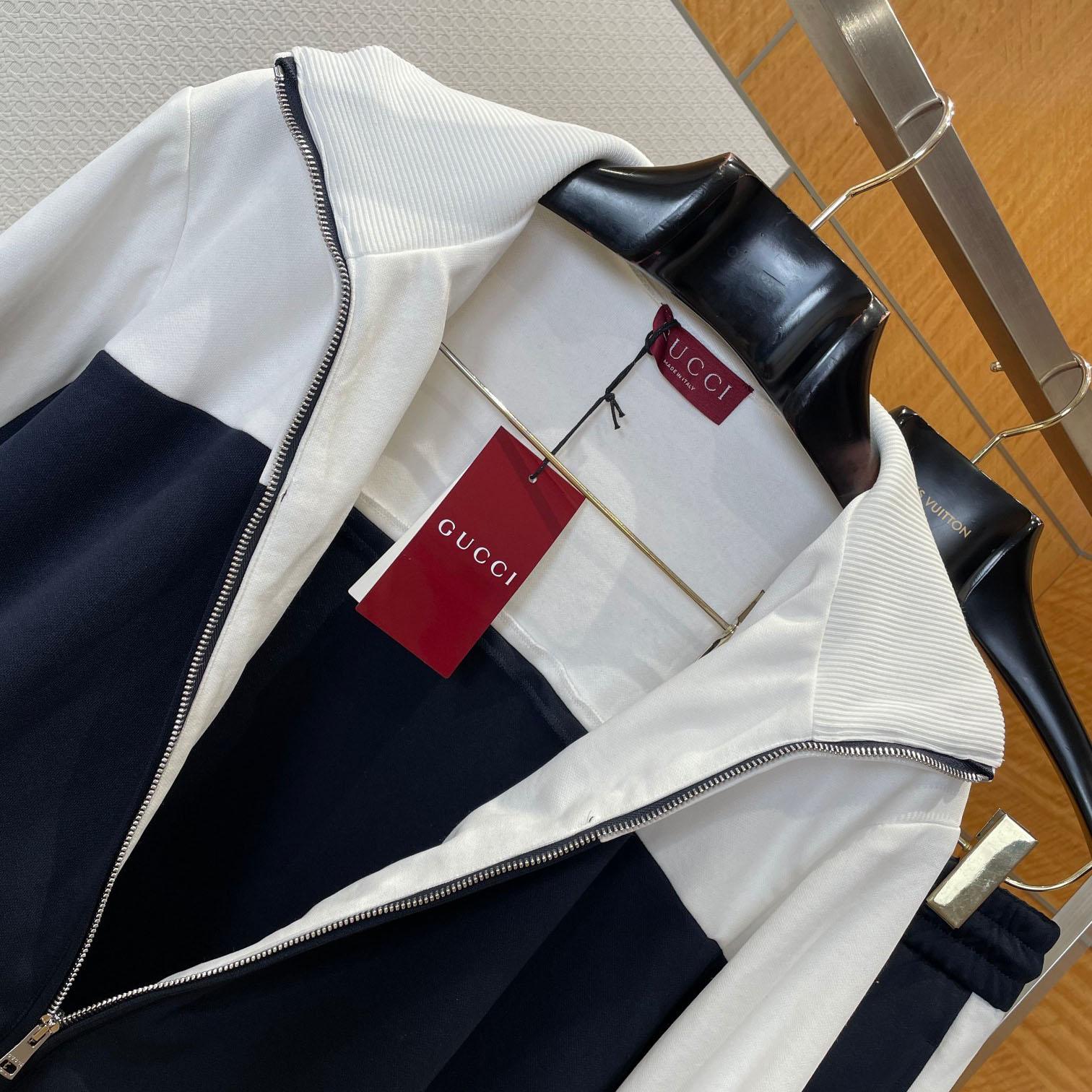 Gucci Technical Jersey Zip Jacket - DopestKickz