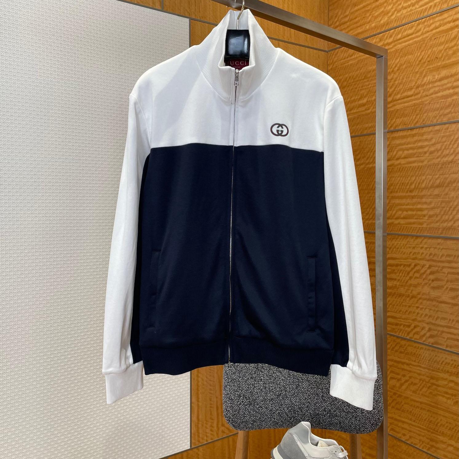 Gucci Technical Jersey Zip Jacket - DopestKickz
