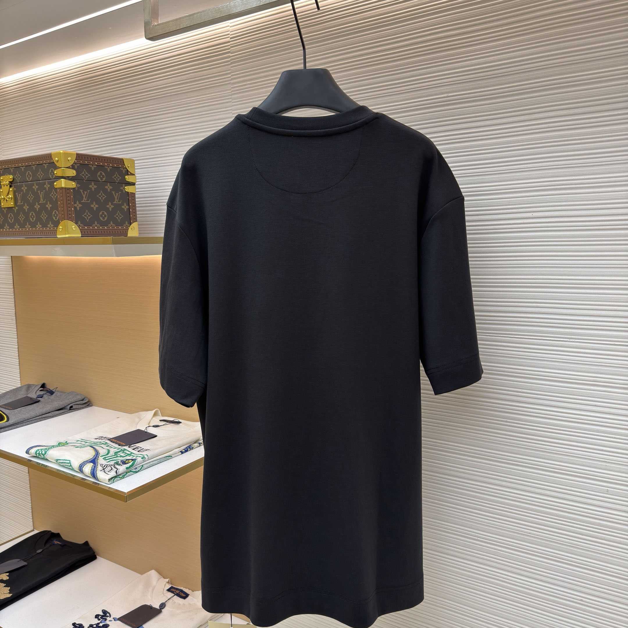 Fendi Black Cotton T-shirt - DopestKickz