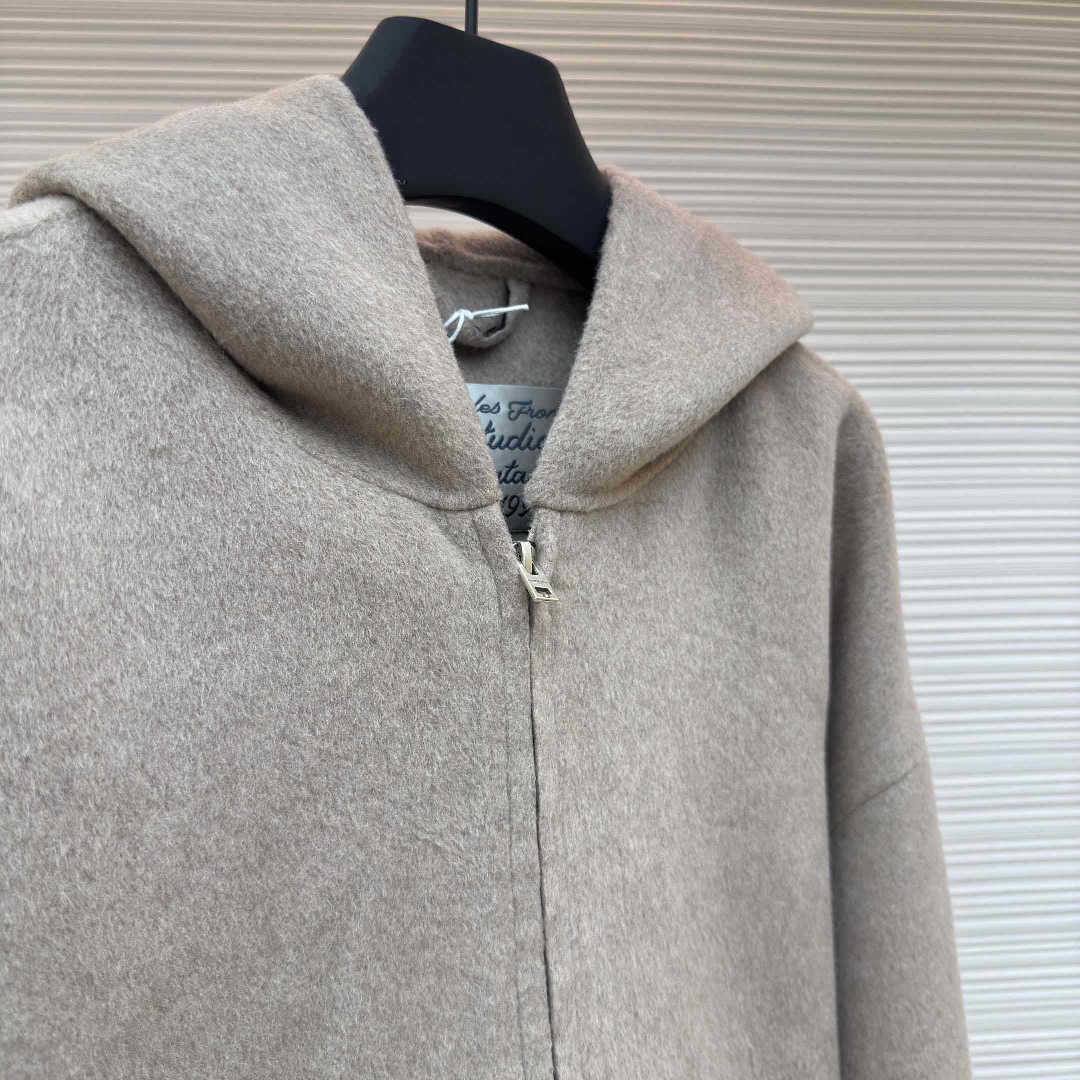 Acne Studios Cashmere Jacket With Hood - DopestKickz