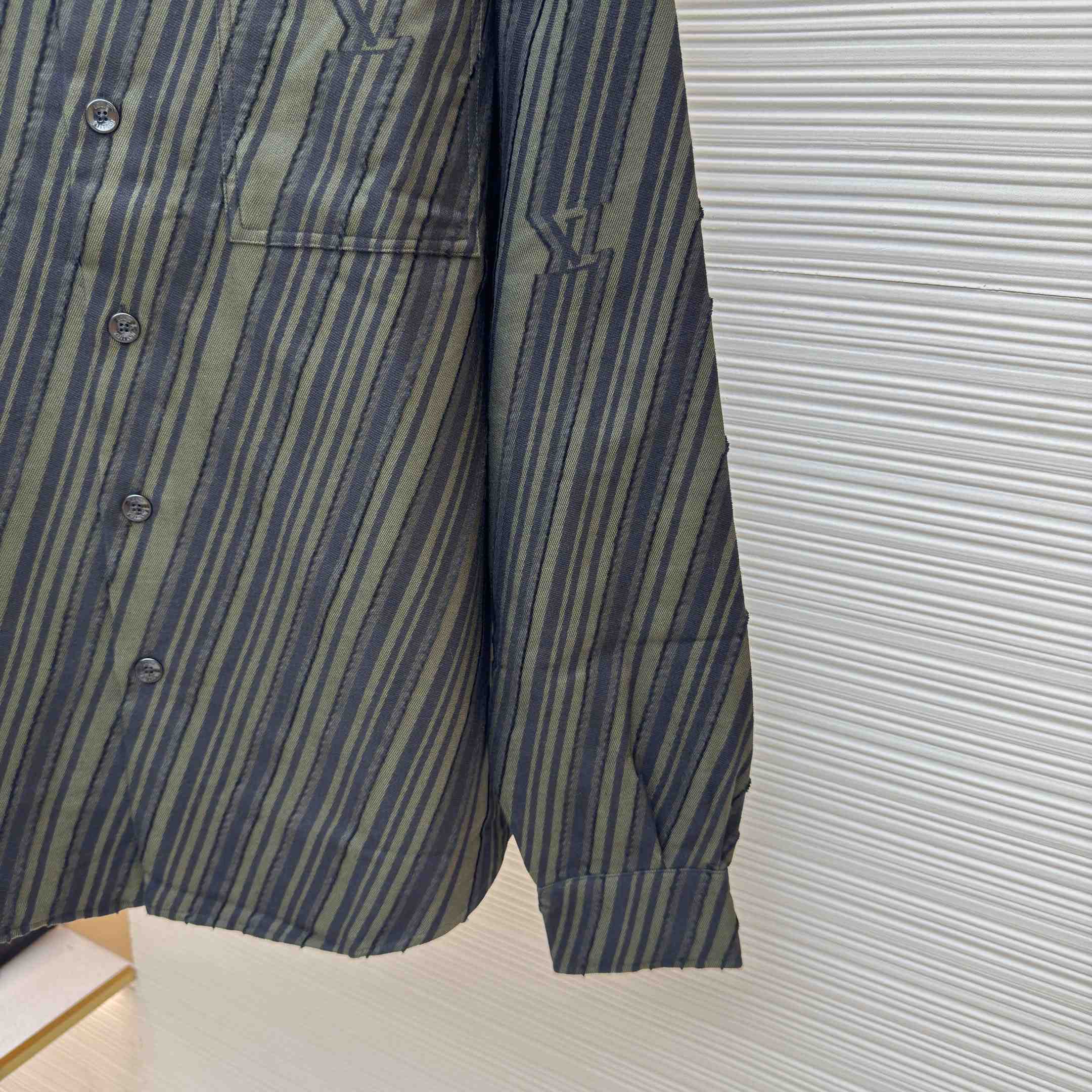 Louis Vuitton Cotton Jacquard Shirt - DopestKickz