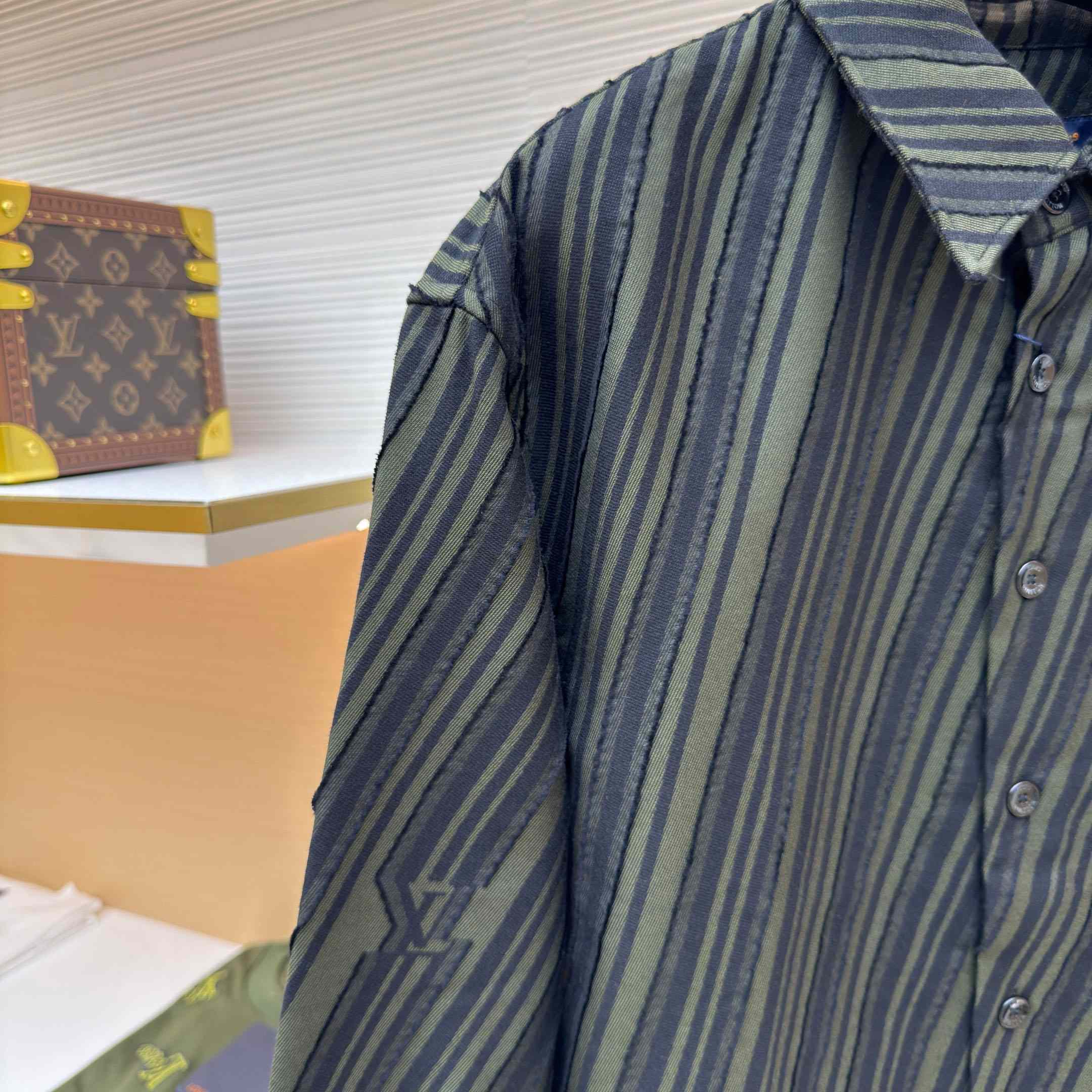 Louis Vuitton Cotton Jacquard Shirt - DopestKickz