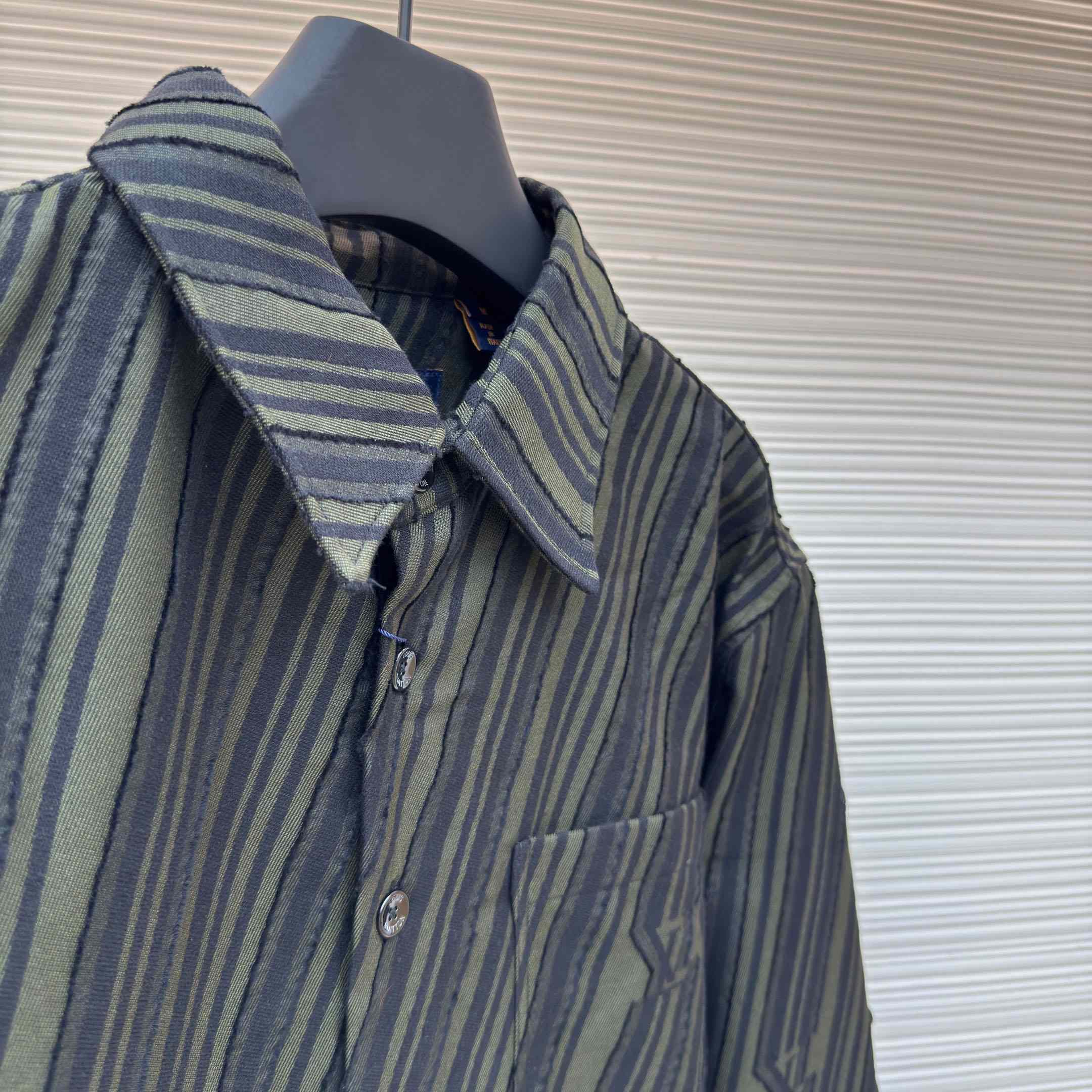 Louis Vuitton Cotton Jacquard Shirt - DopestKickz