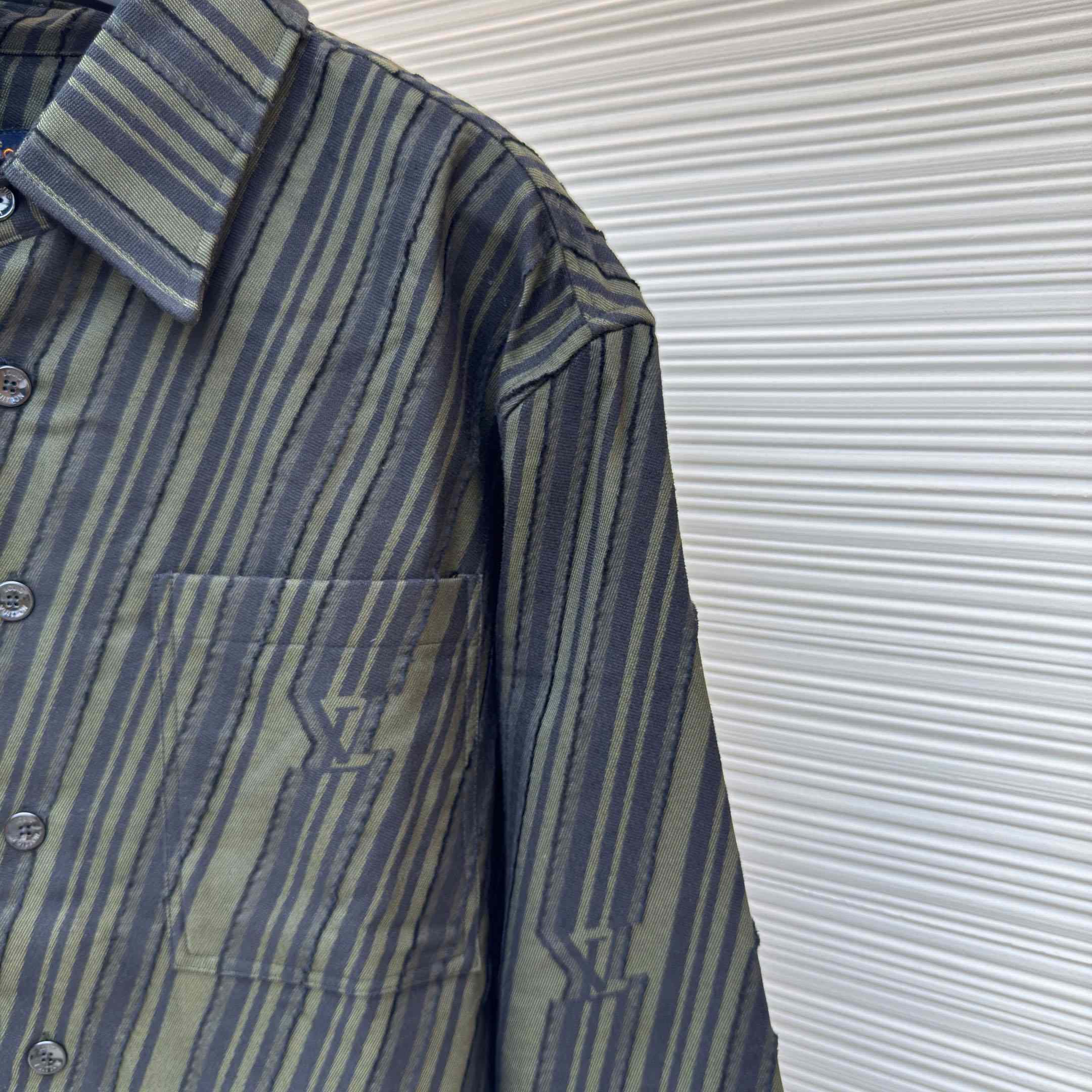 Louis Vuitton Cotton Jacquard Shirt - DopestKickz