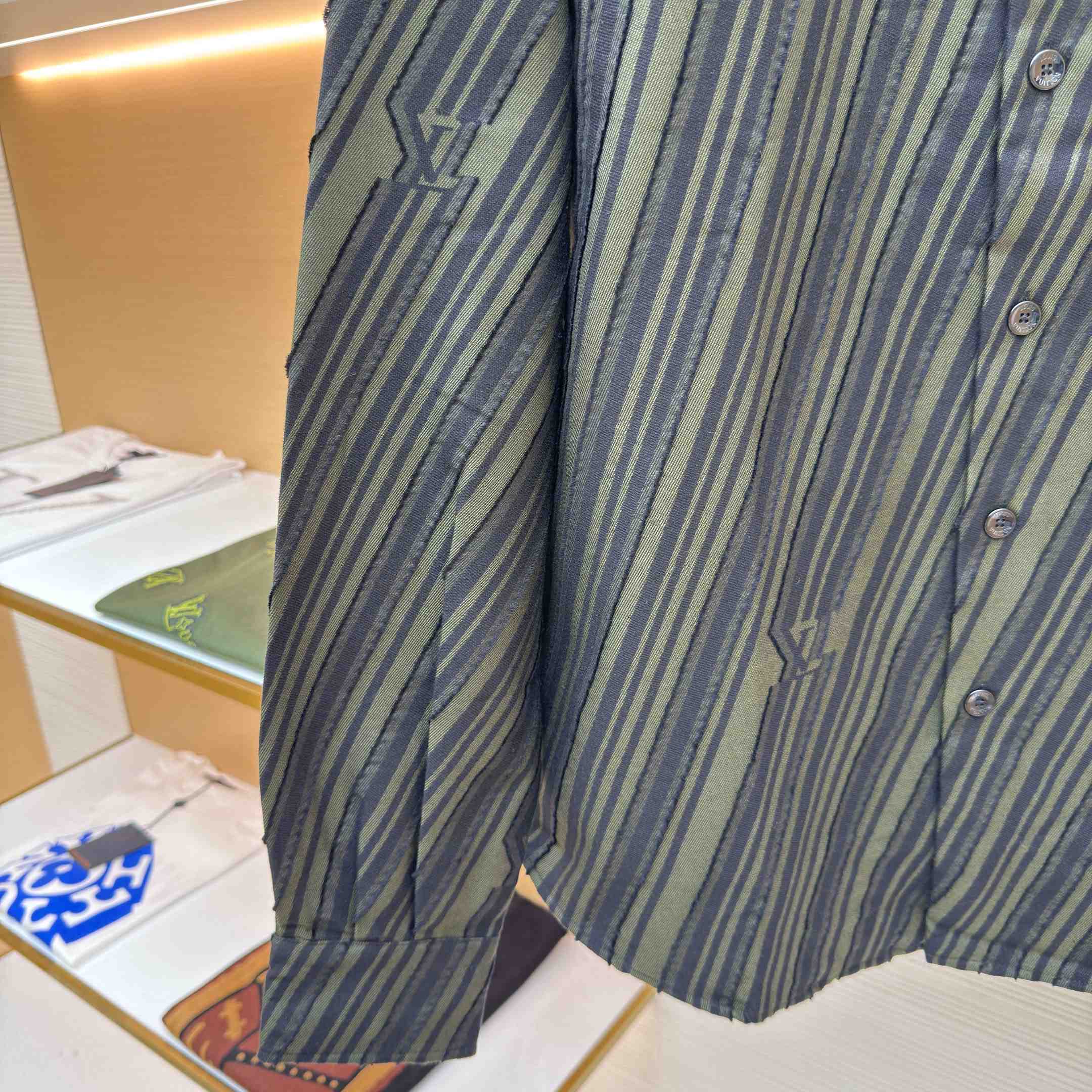 Louis Vuitton Cotton Jacquard Shirt - DopestKickz