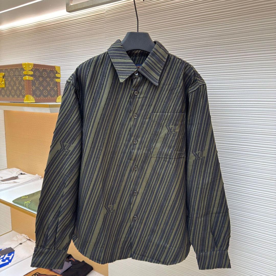 Louis Vuitton Cotton Jacquard Shirt - DopestKickz