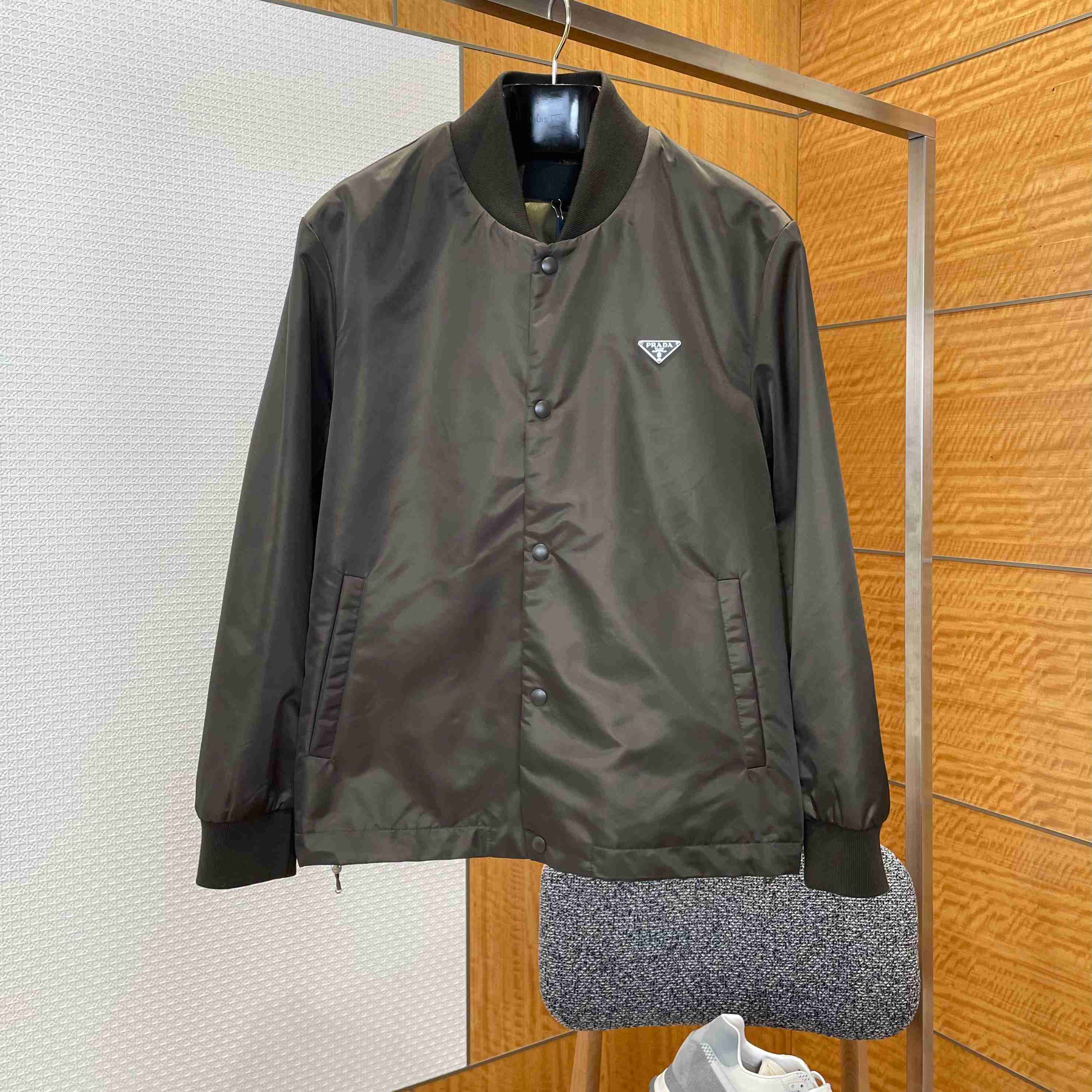 Prada Re-Nylon Bomber Jacket - DopestKickz