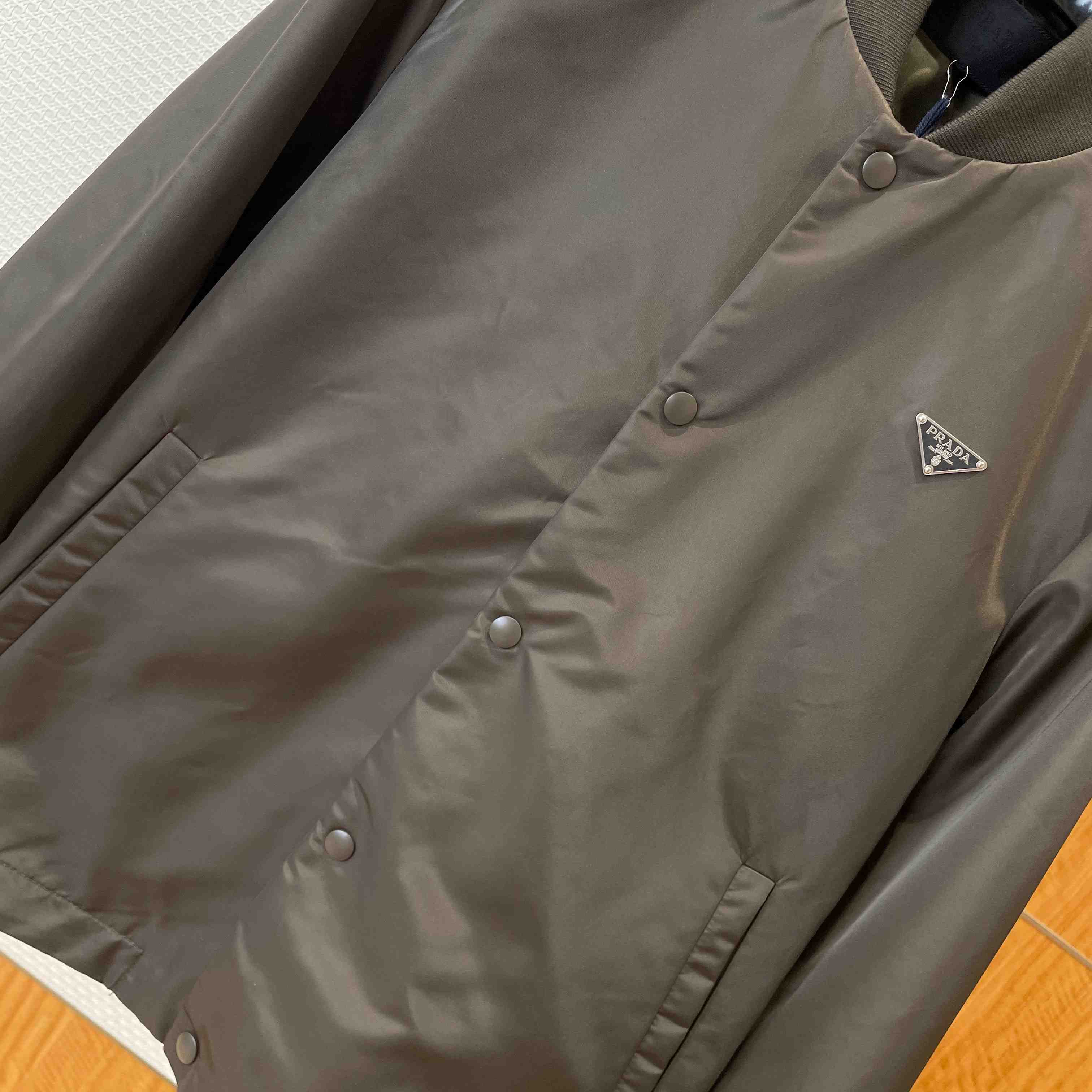 Prada Re-Nylon Bomber Jacket - DopestKickz