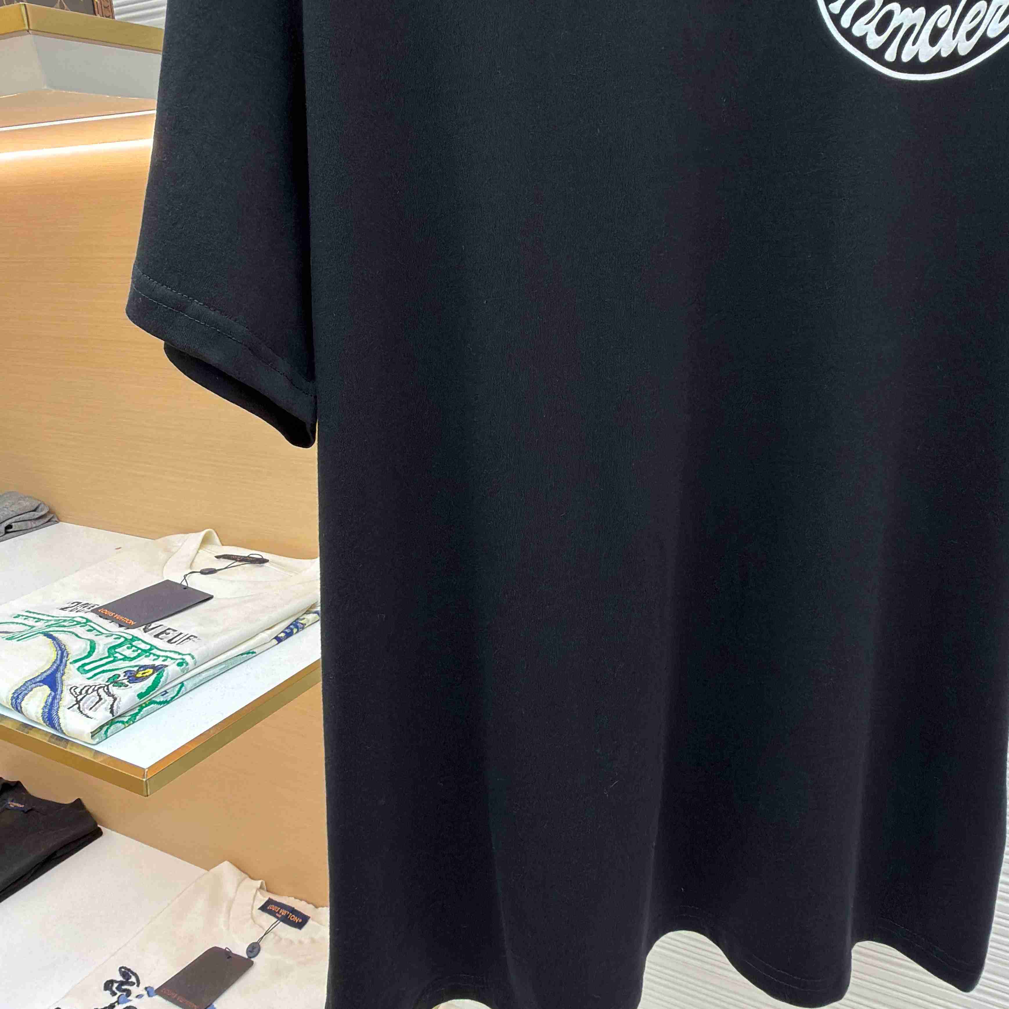 Moncler Logo Cotton T-Shirt - DopestKickz