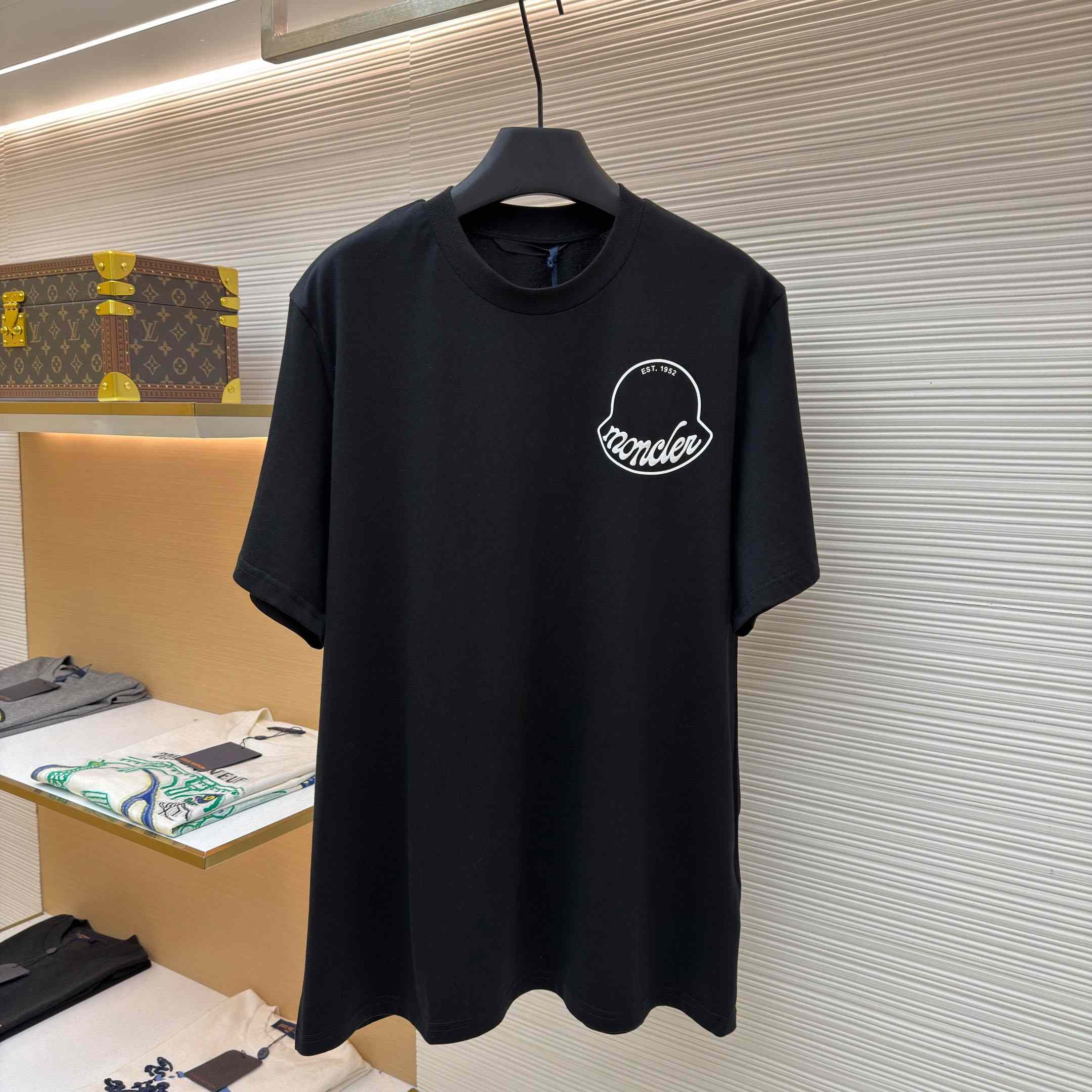 Moncler Logo Cotton T-Shirt - DopestKickz