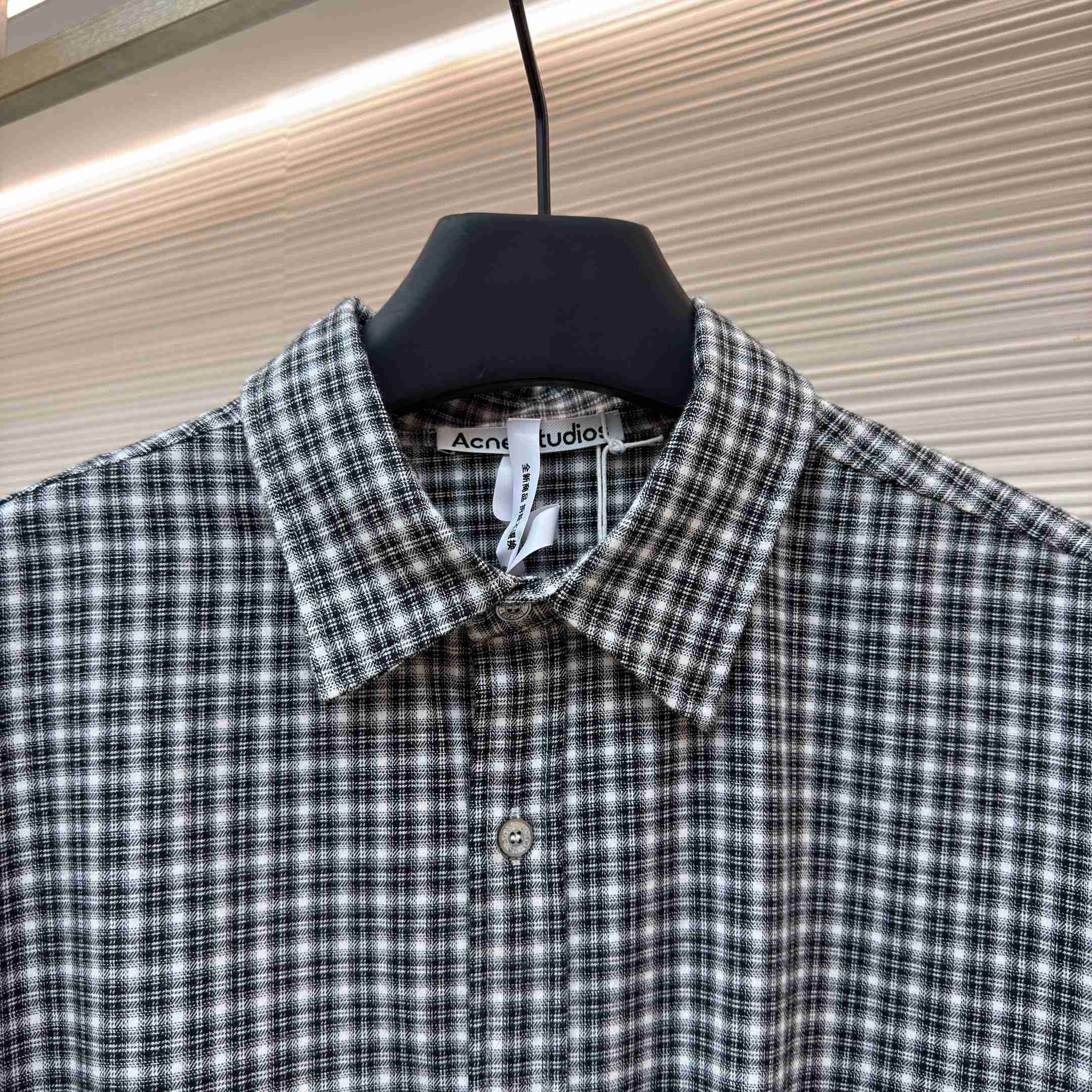 Acne Studios Flannel Button-up Shirt - DopestKickz