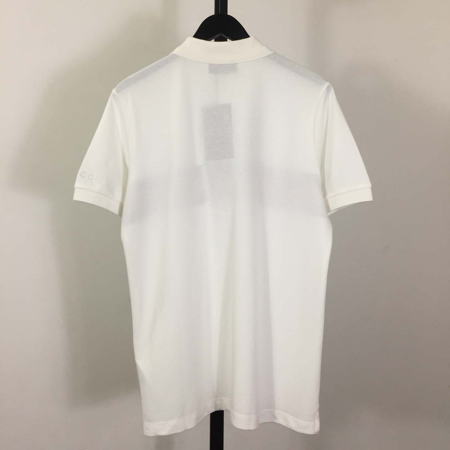 Gucci Cotton Piquet Polo Shirt With Web  - DopestKickz