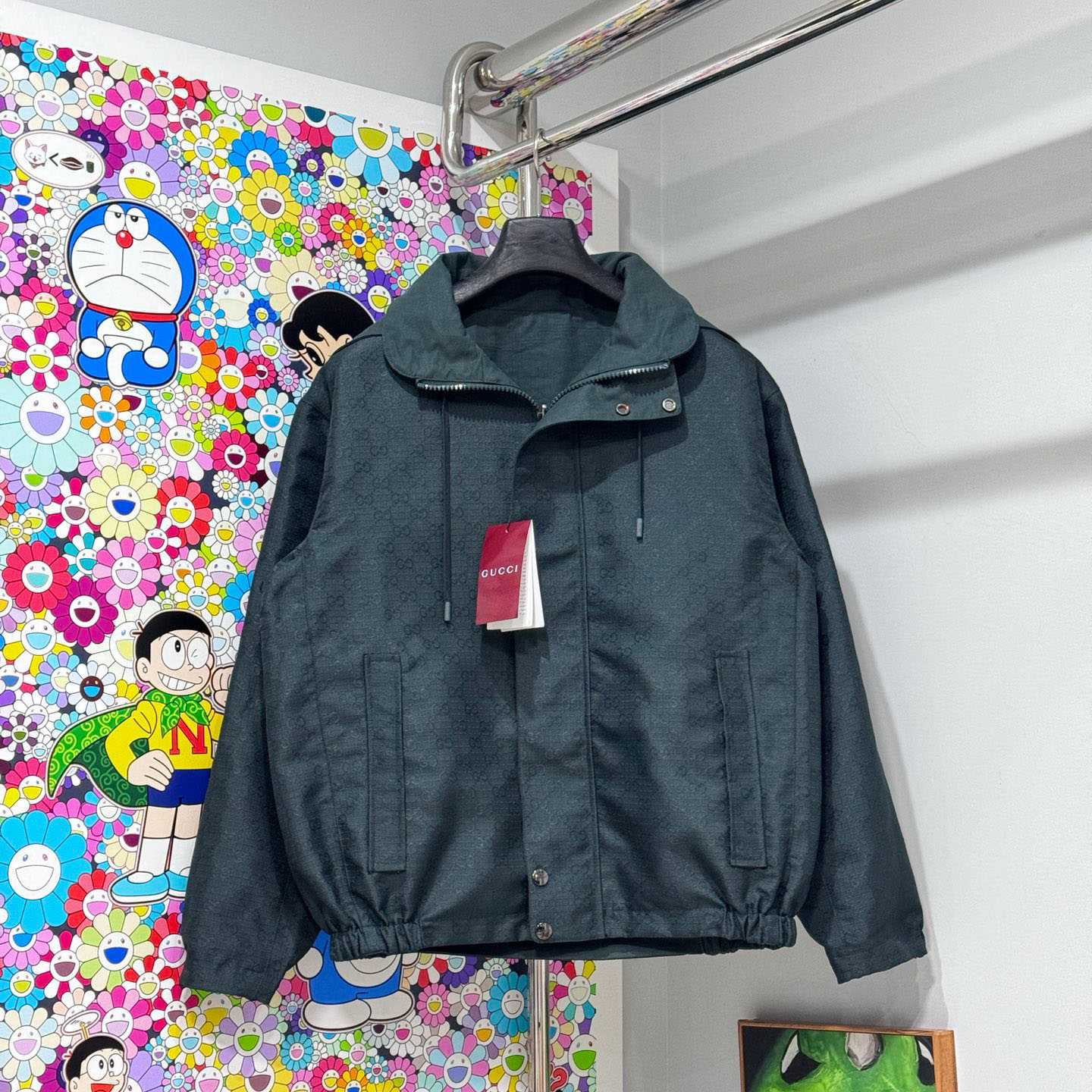 Gucci Reversible Cotton Ripstop Zip Jacket - DopestKickz