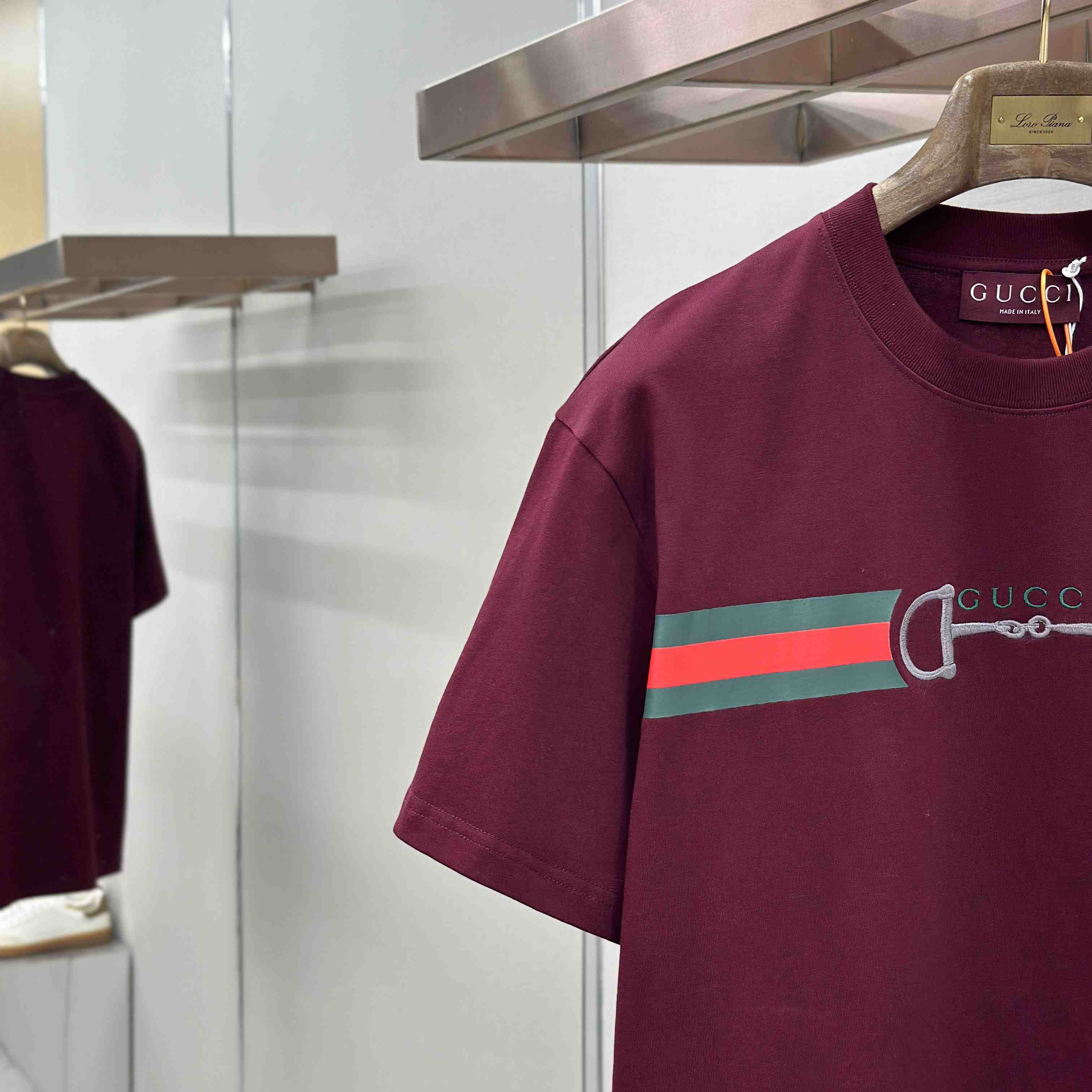 Gucci Cotton Medium cotton jersey T-shirt with print - DopestKickz