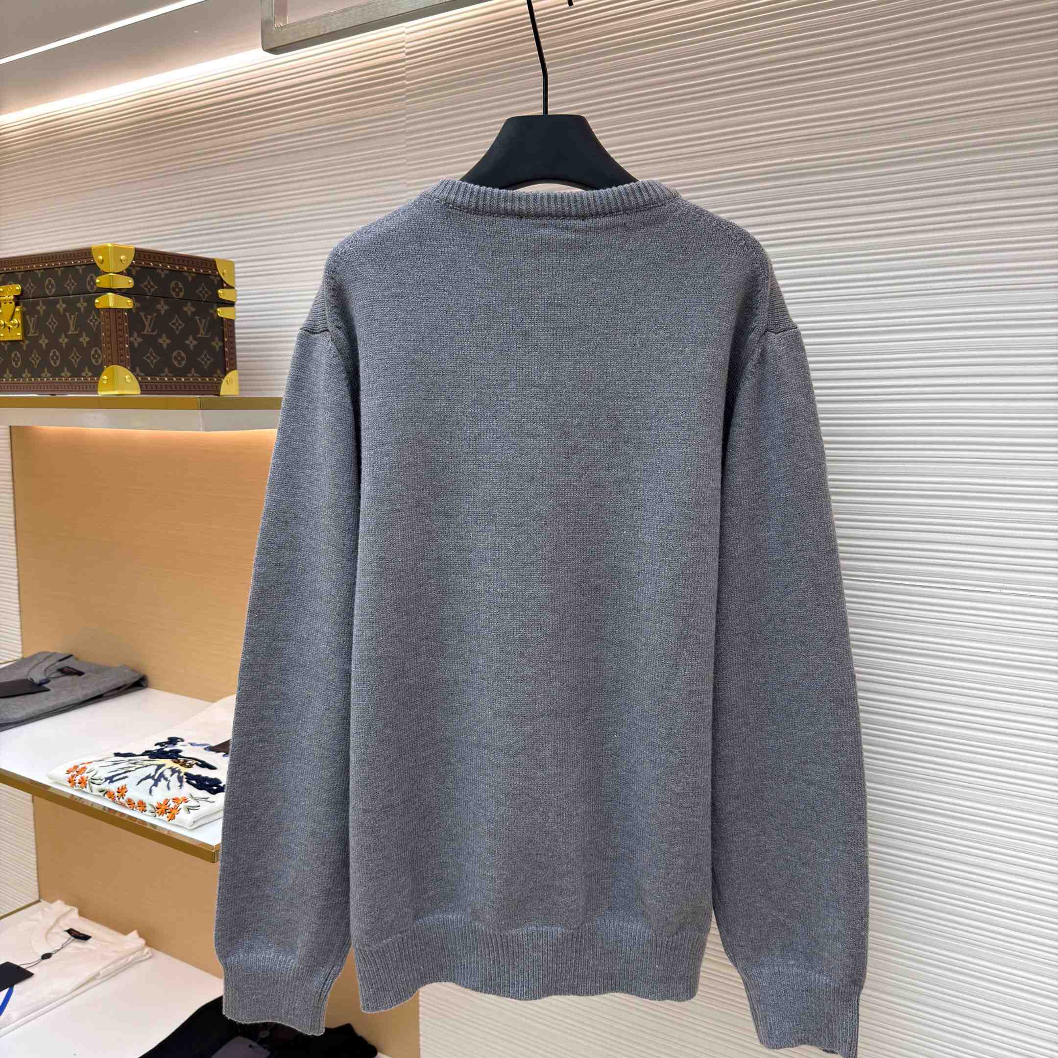 Gucci  Wool Sweater With Intarsia - DopestKickz