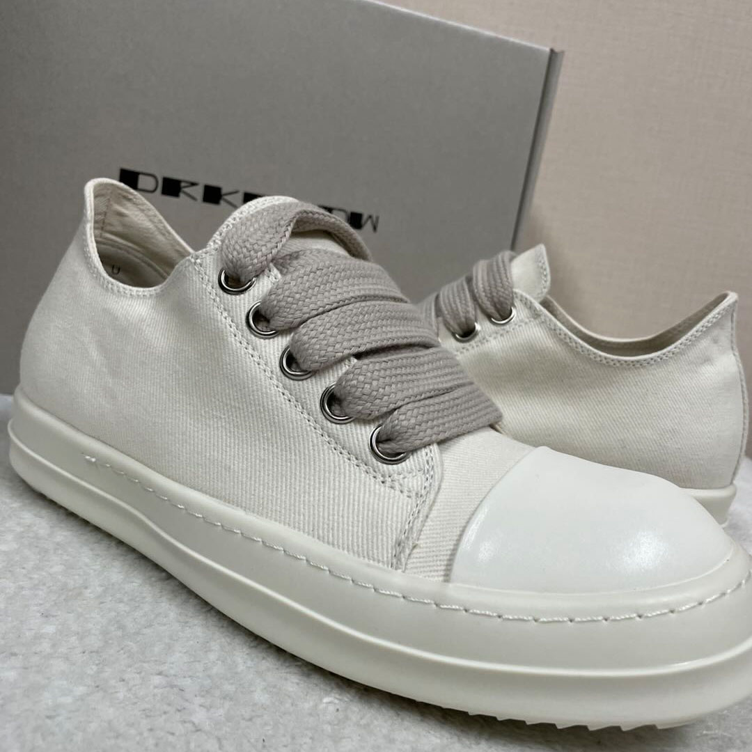 Rick Owens Lace-up Sneakers - DopestKickz