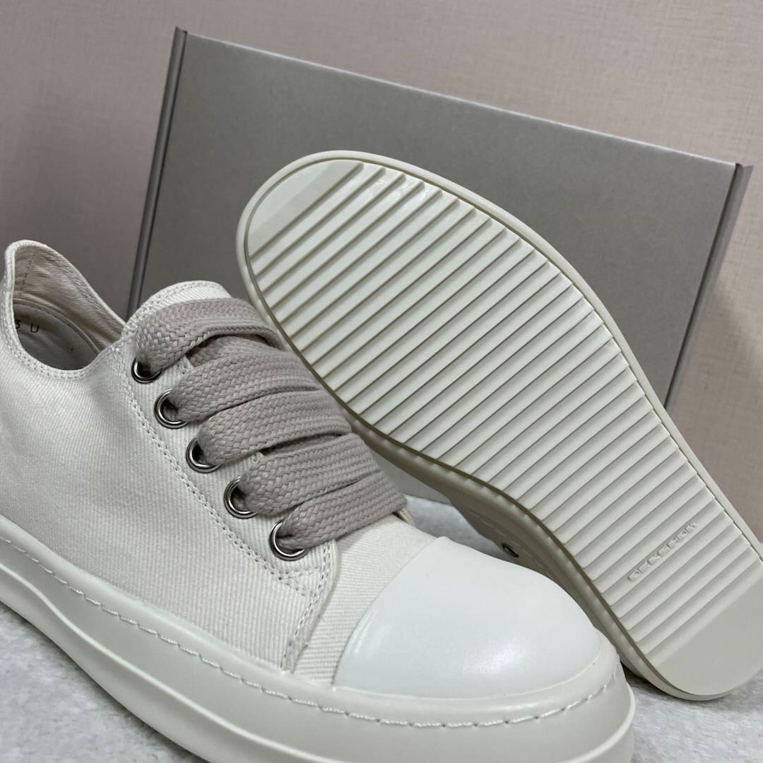 Rick Owens Lace-up Sneakers - DopestKickz