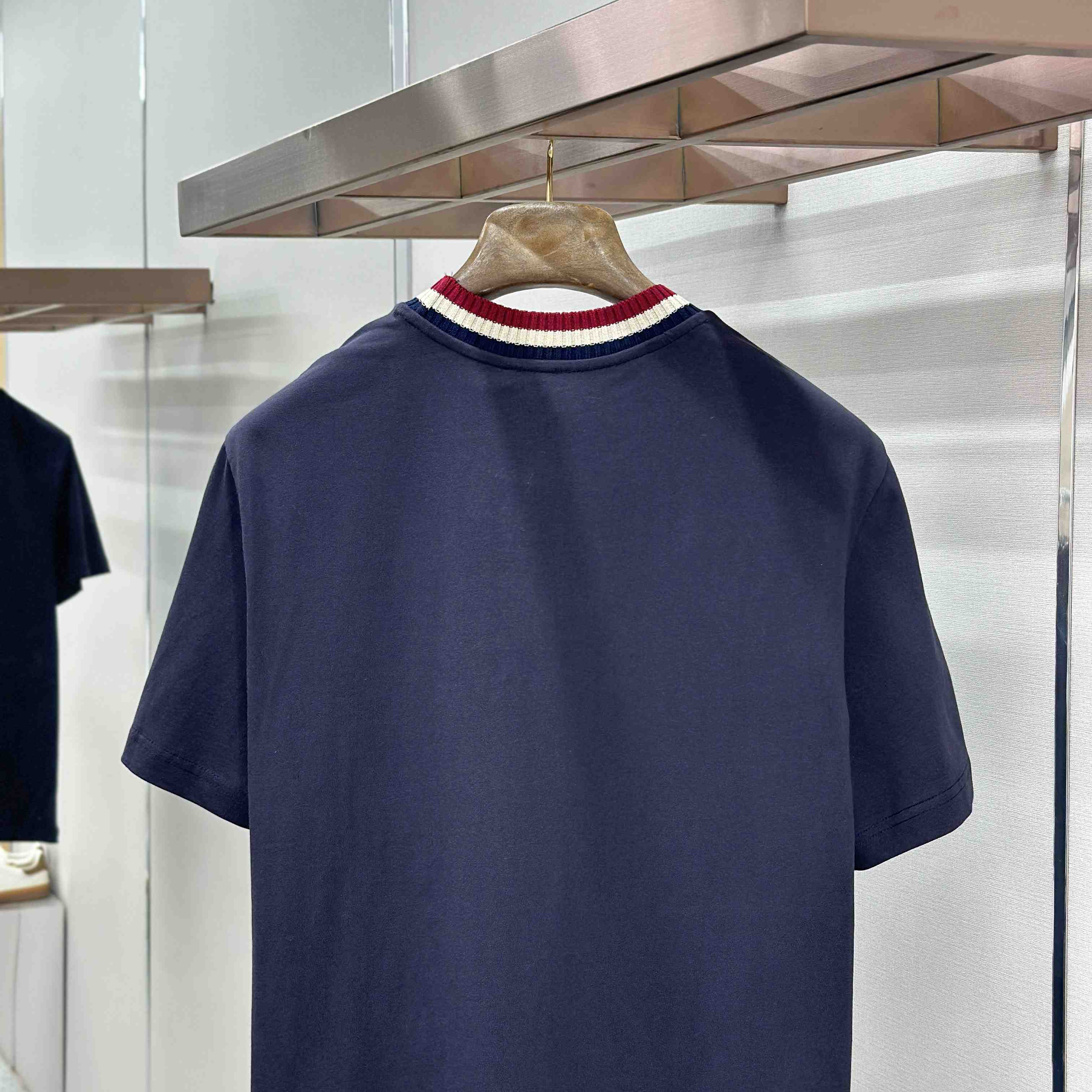 Moncler Embroidered Logo Cotton T-Shirt - DopestKickz