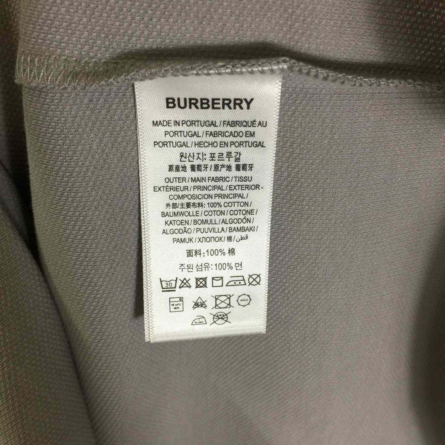 Burberry Cotton Polo Shirt - DopestKickz