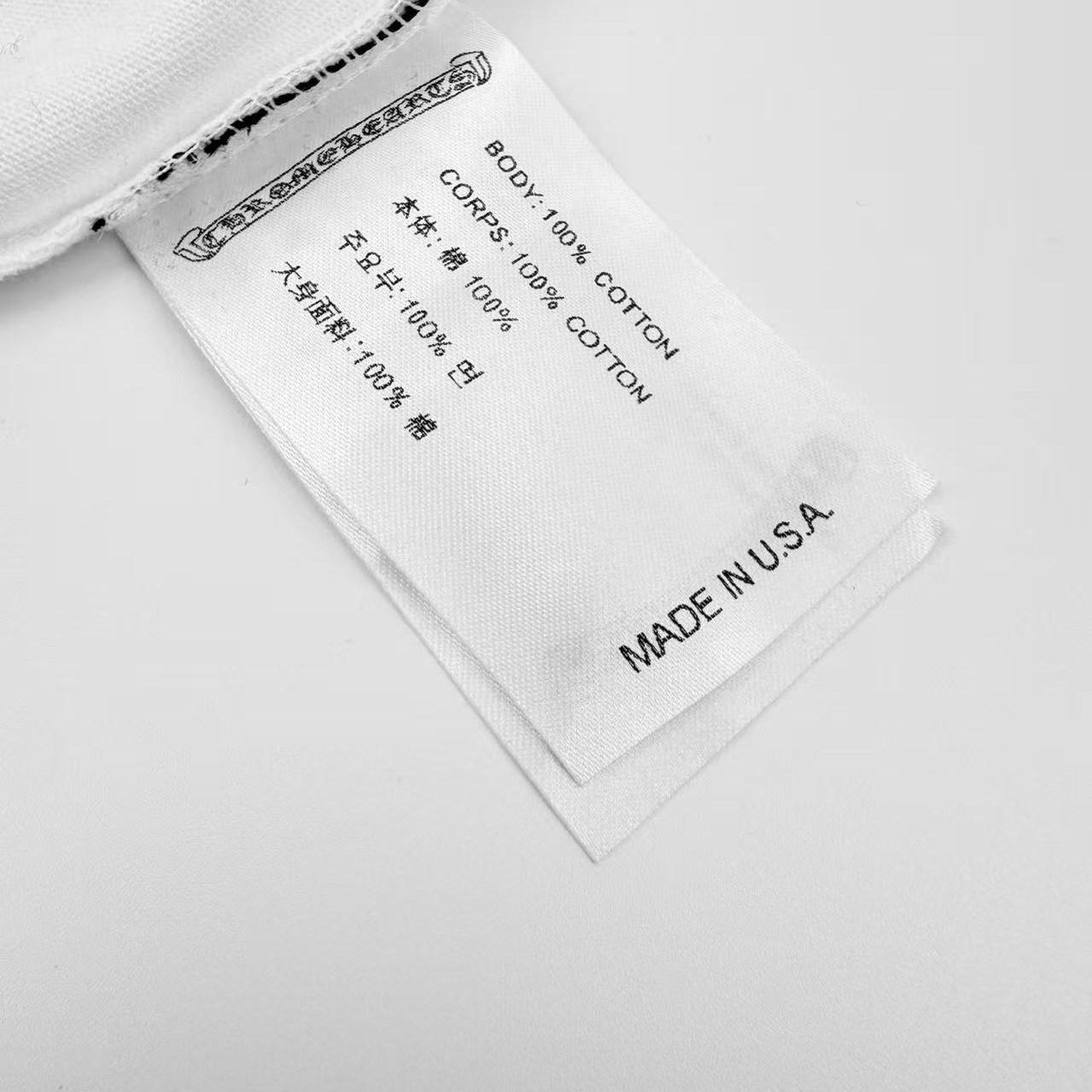 Chrome Hearts Cotton Tee - DopestKickz