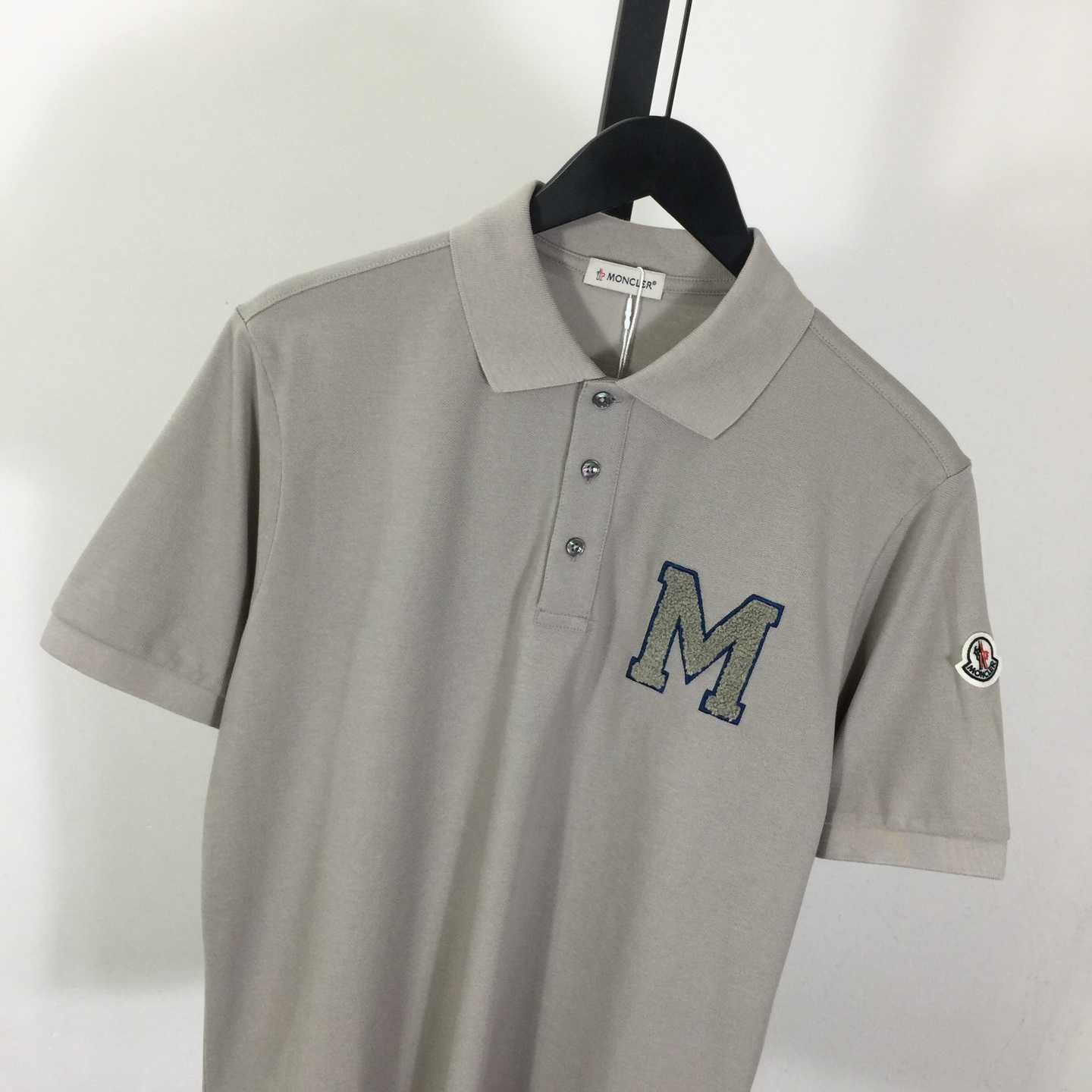 Moncler Monogram Cotton Piquet Polo Shirt - DopestKickz