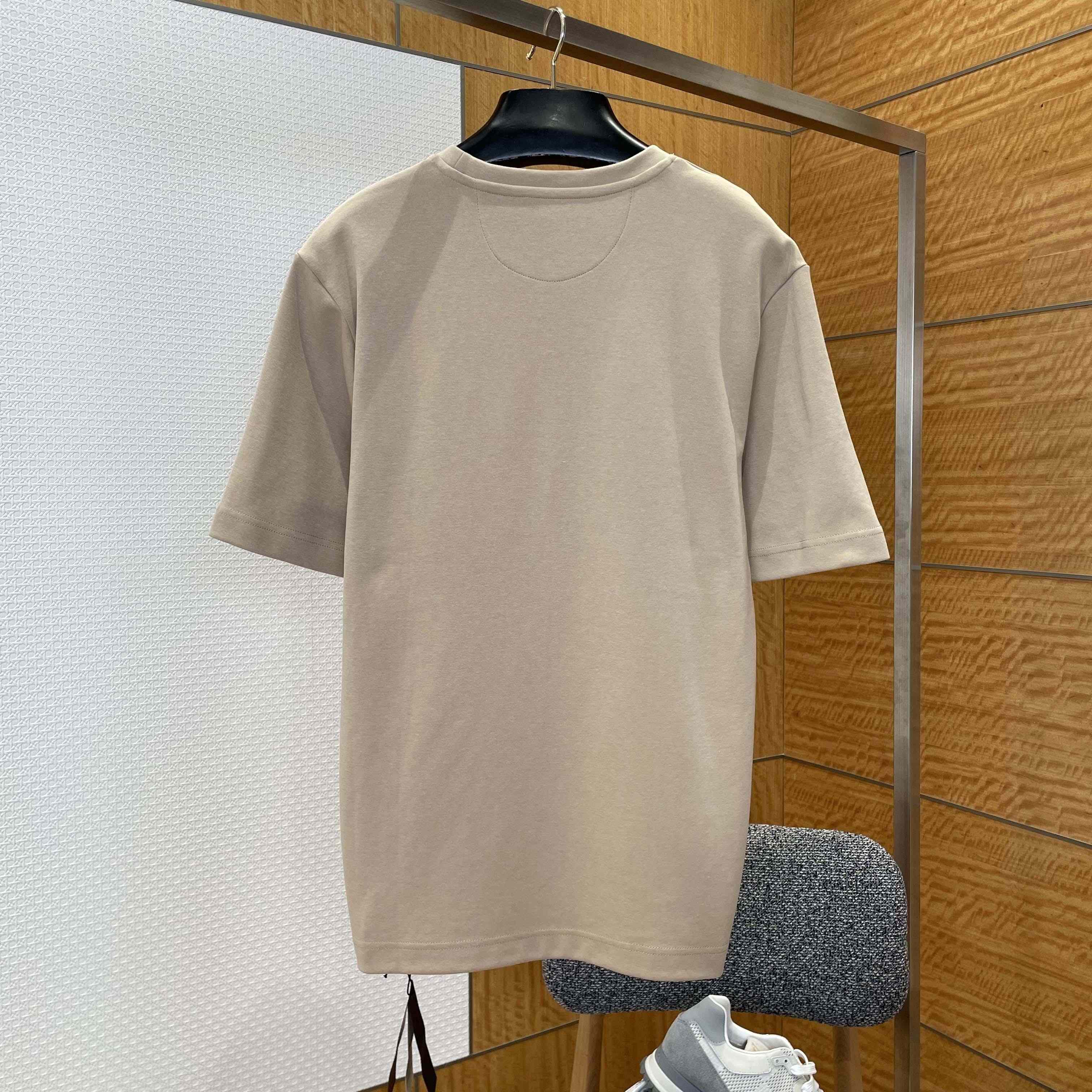 Fendi Beige Cotton T-shirt - DopestKickz