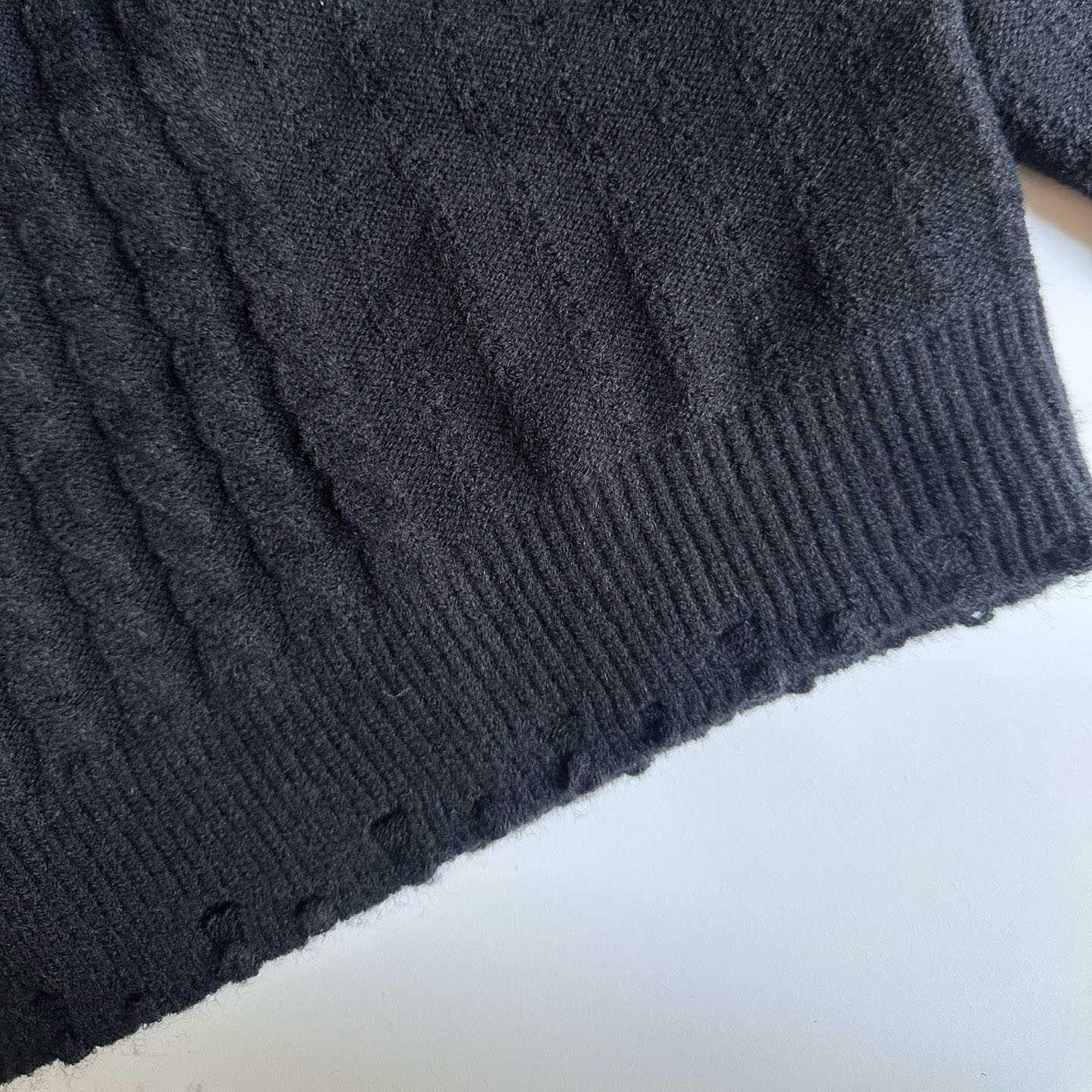 Enfants Riches Déprimés Oversized Cable-knit Cashmere Sweater - DopestKickz