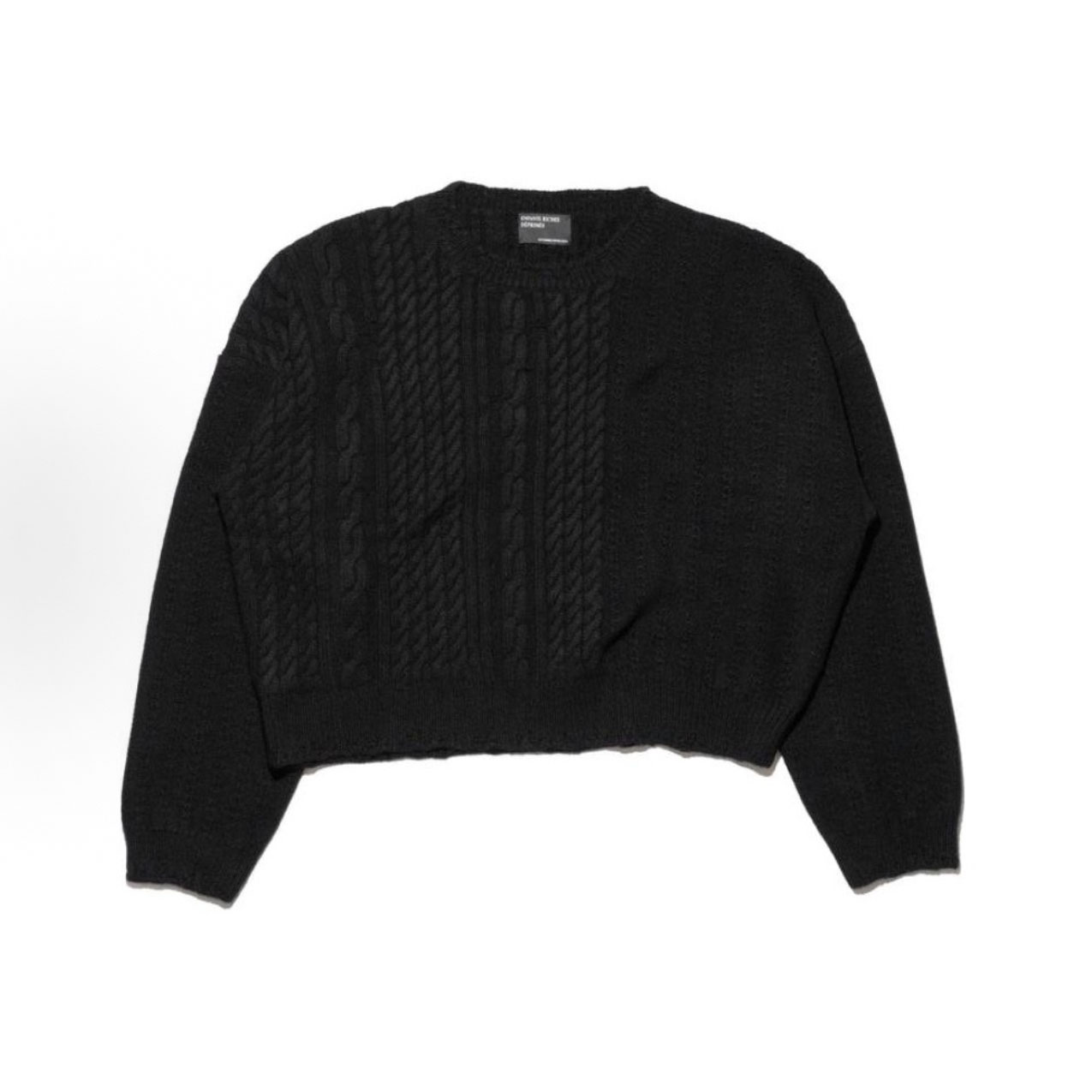 Enfants Riches Déprimés Oversized Cable-knit Cashmere Sweater - DopestKickz