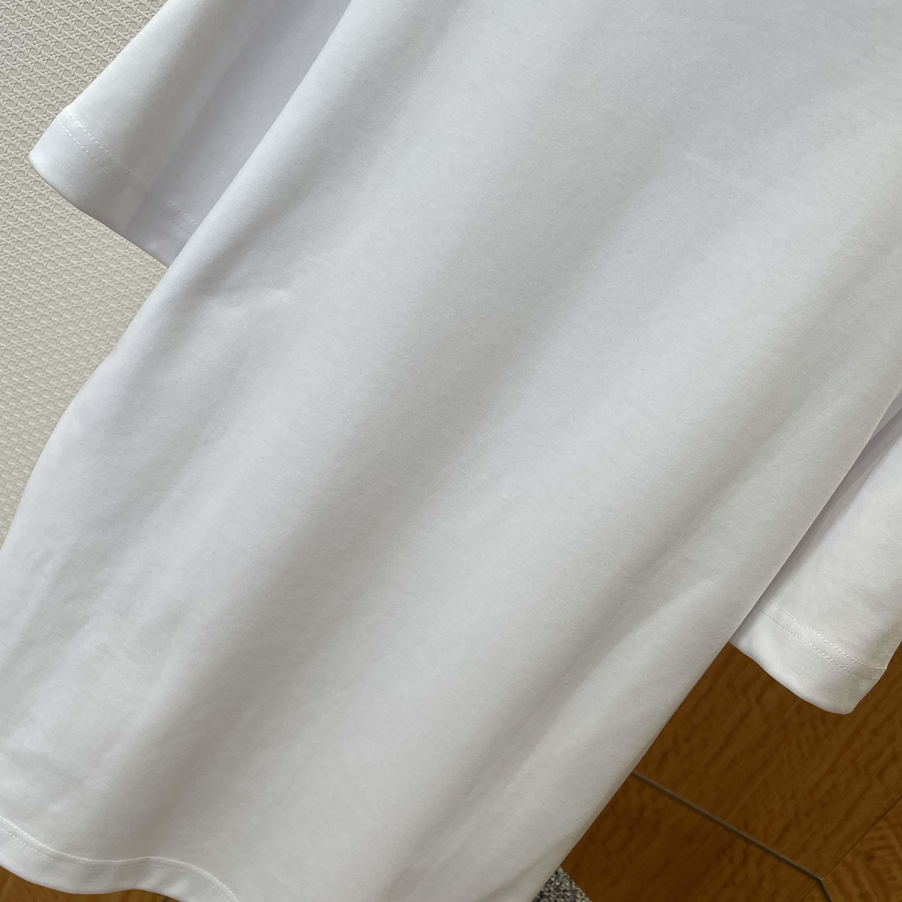 Fendi White Cotton T-shirt - DopestKickz