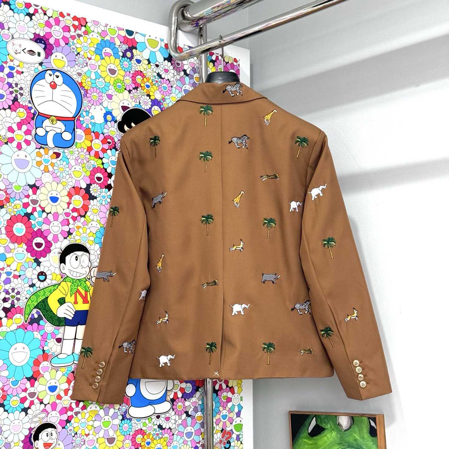 Louis Vuitton LV x The Darjeeling Limited Single-Breasted Jacket   1AJVIU - DopestKickz