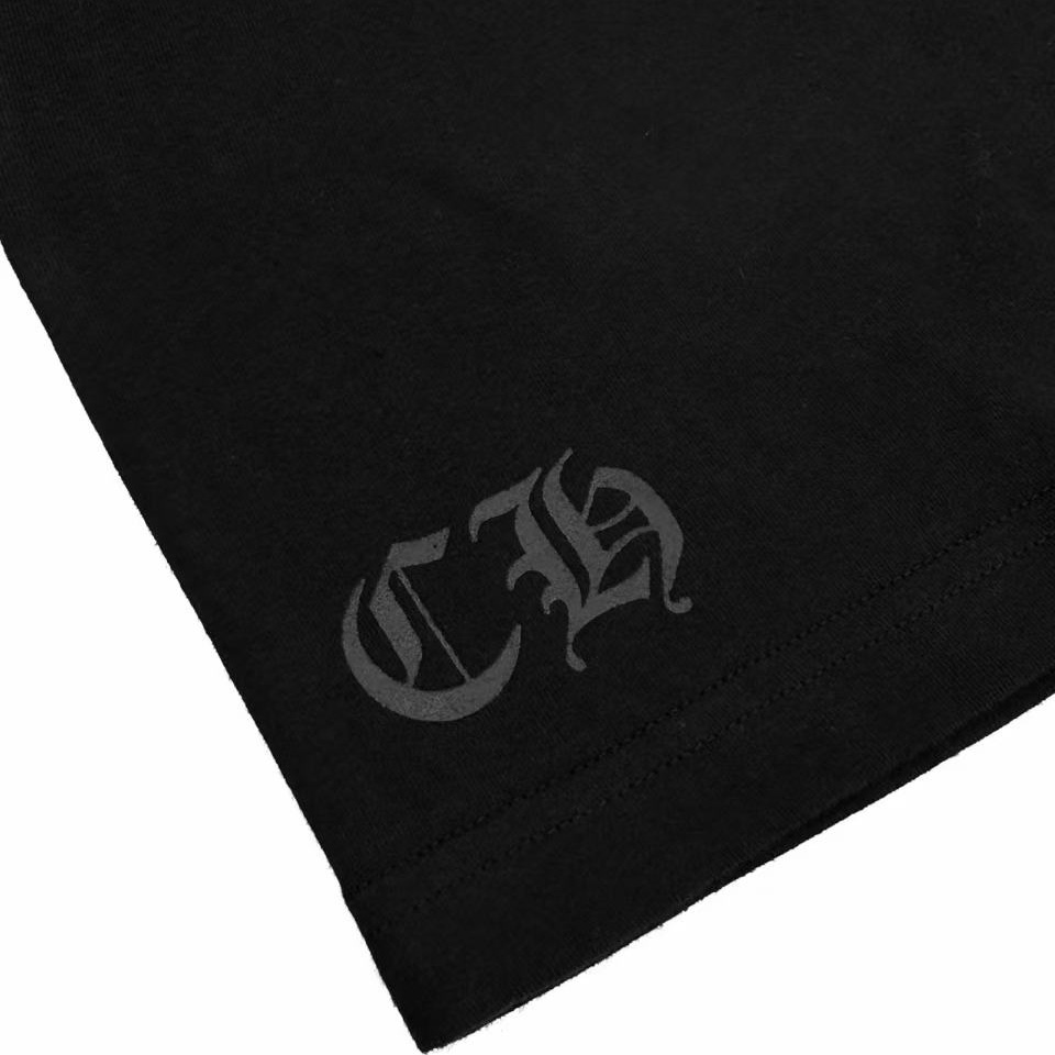 Chrome Hearts Las Vegas Exclusive Horseshoe Logo Pocket T-Shirt 'Black' - DopestKickz