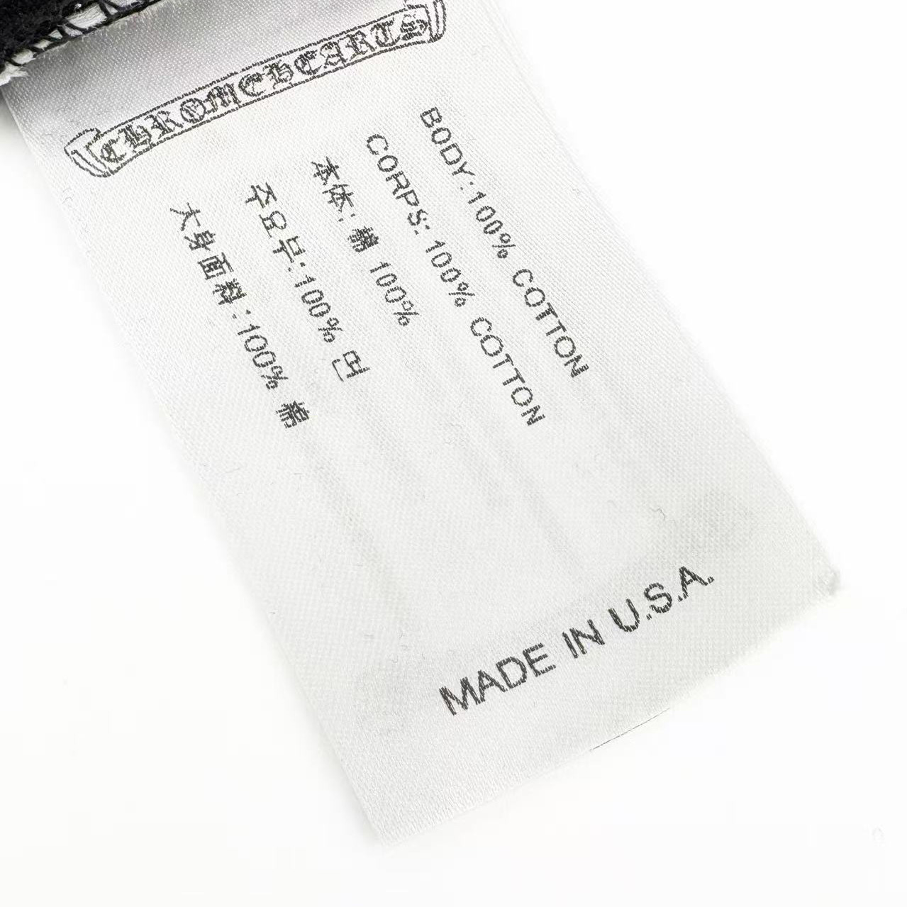 Chrome Hearts Las Vegas Exclusive Horseshoe Logo Pocket T-Shirt 'Black' - DopestKickz