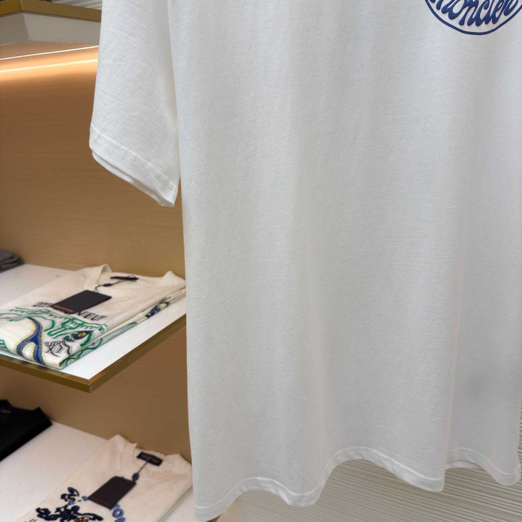 Moncler Logo Cotton T-Shirt - DopestKickz