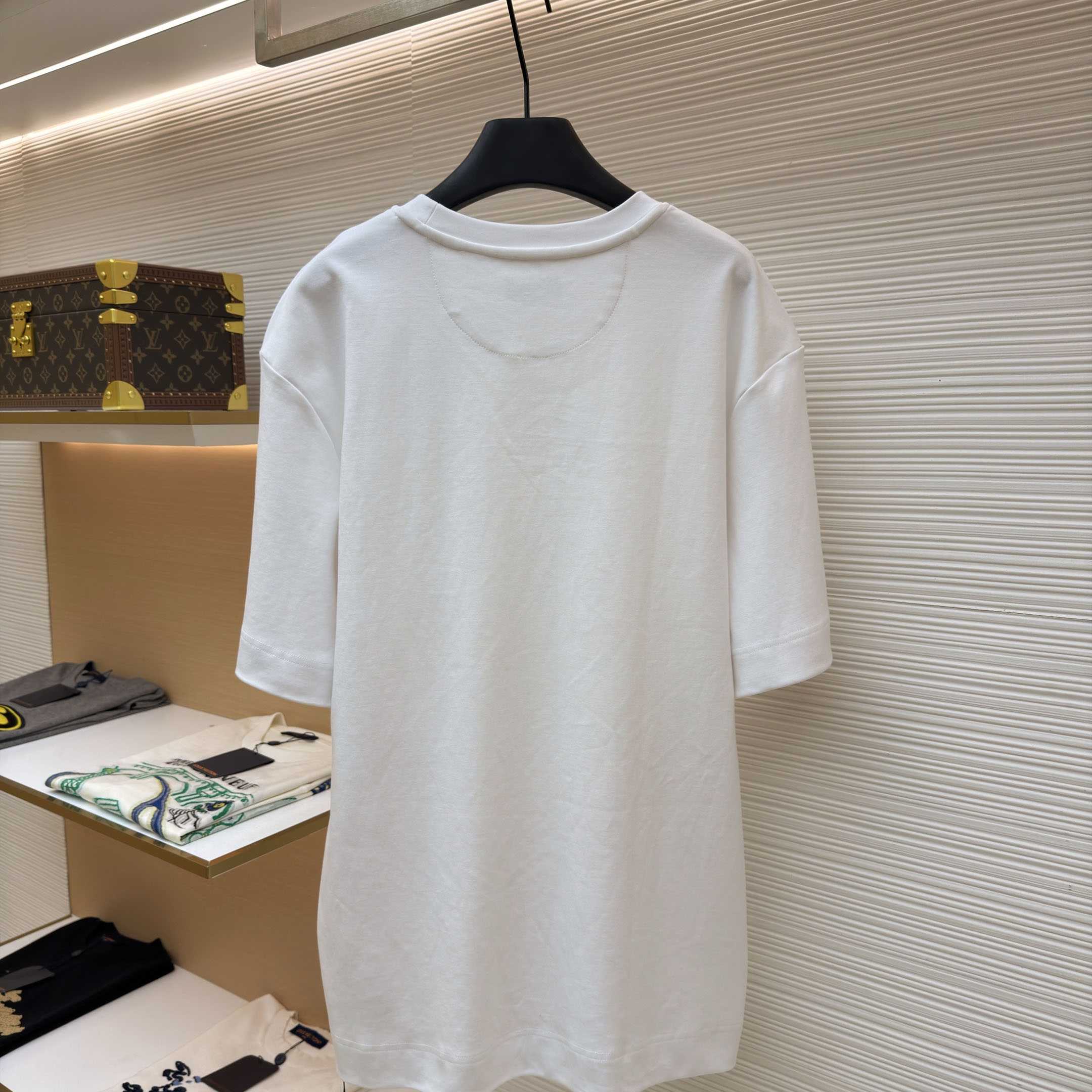 Fendi White Cotton T-shirt - DopestKickz
