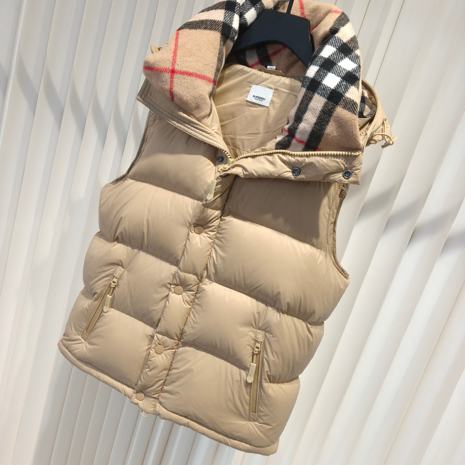 Burberry Detachable Sleeve Hooded Puffer Jacket - DopestKickz