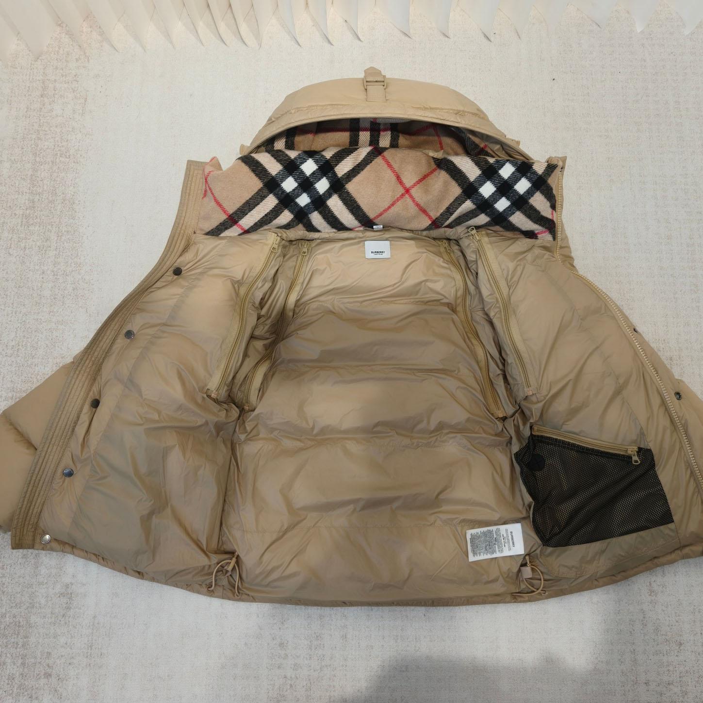 Burberry Detachable Sleeve Hooded Puffer Jacket - DopestKickz