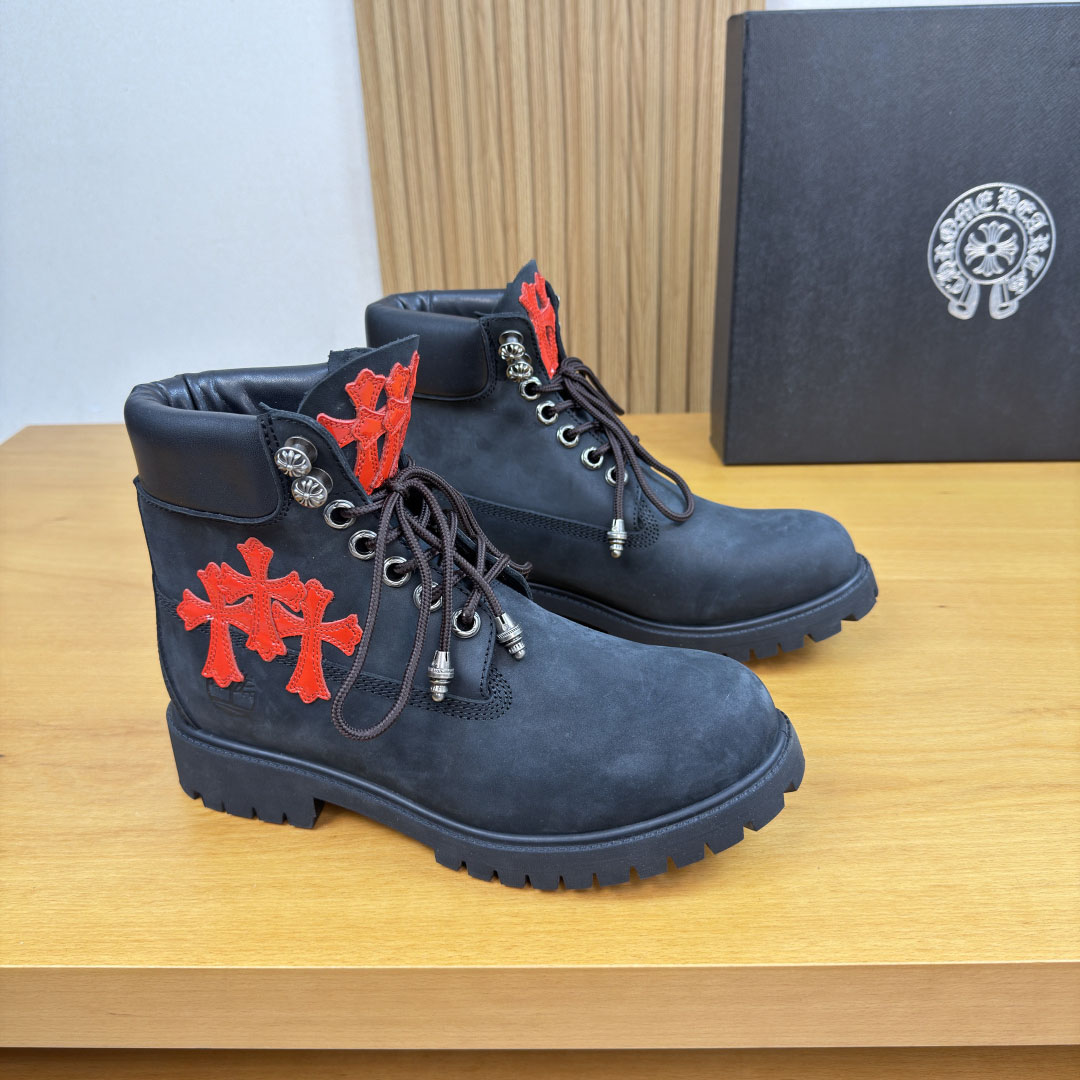 Chrome Hearts x Timberland 6-inch Boots - DopestKickz
