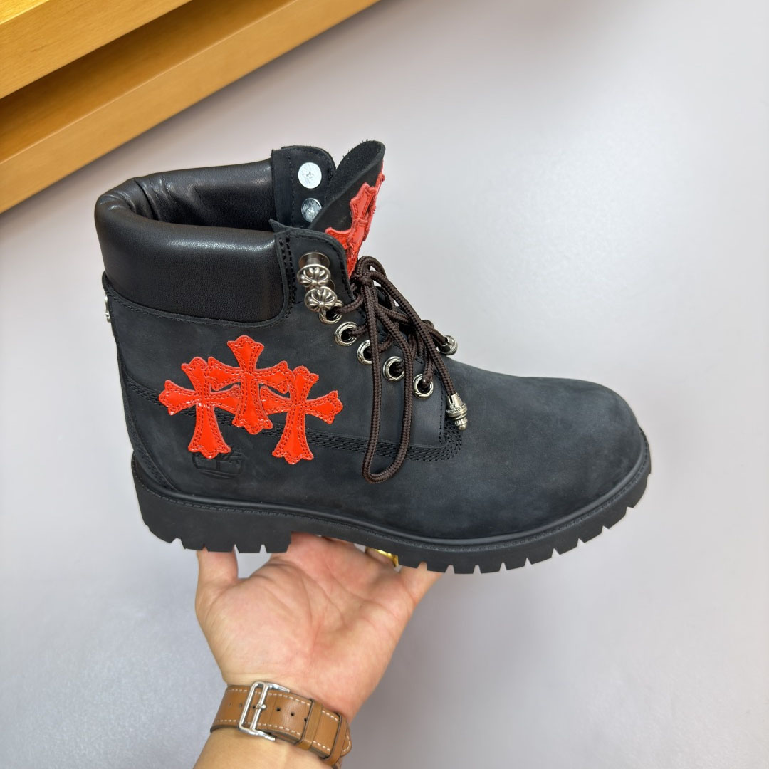 Chrome Hearts x Timberland 6-inch Boots - DopestKickz