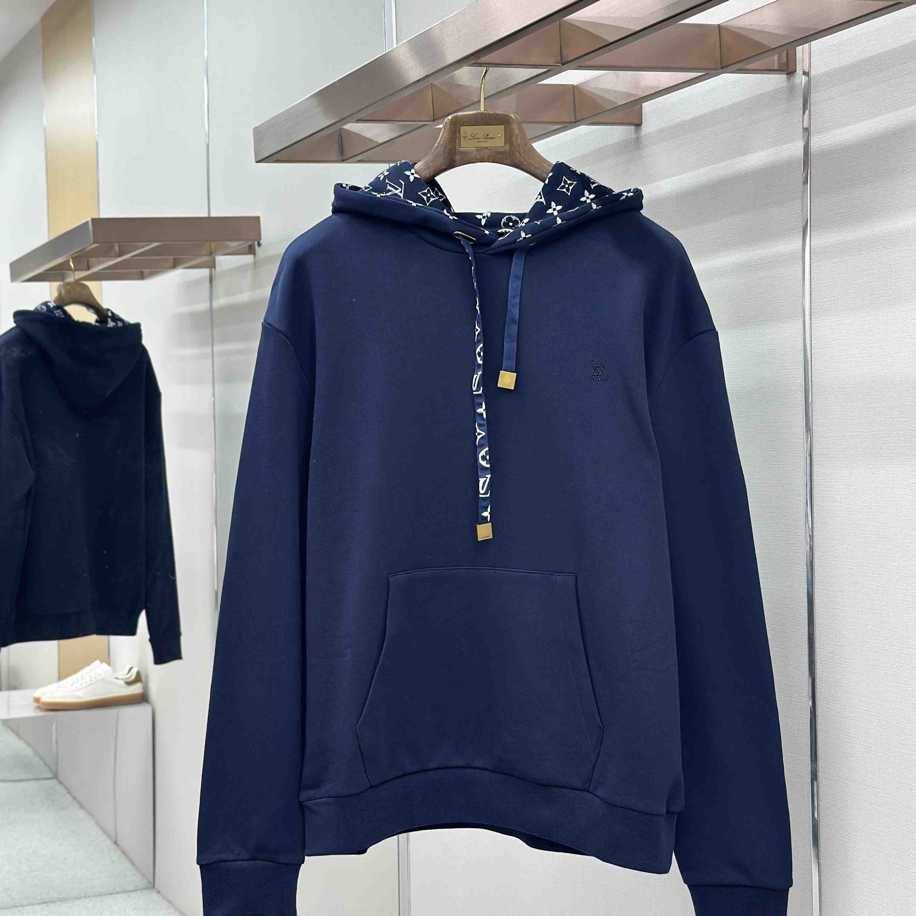 Louis Vuitton Cotton Hoodie 1AGJZY - DopestKickz