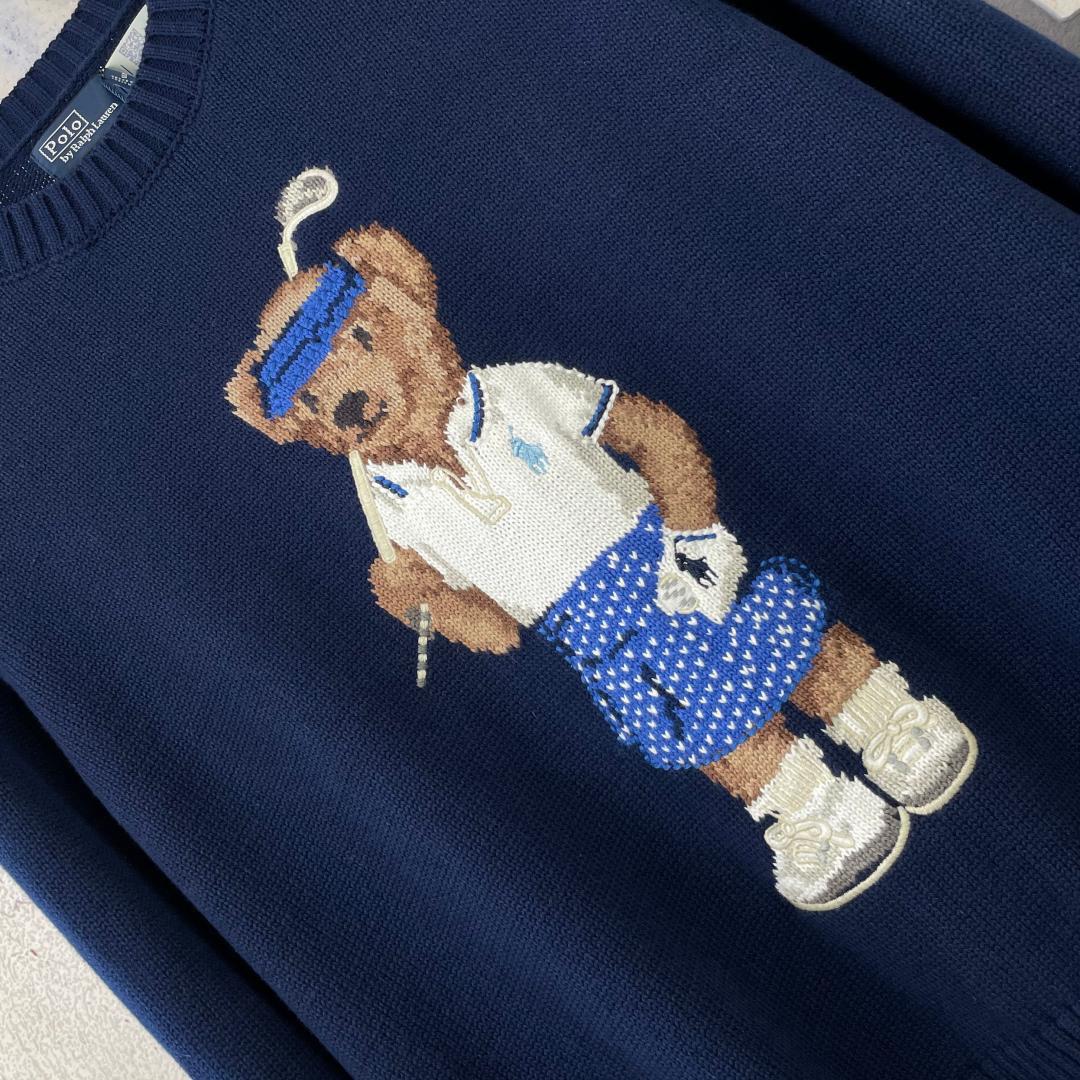 Ralph Lauren Polo Bear Cotton Sweater - DopestKickz