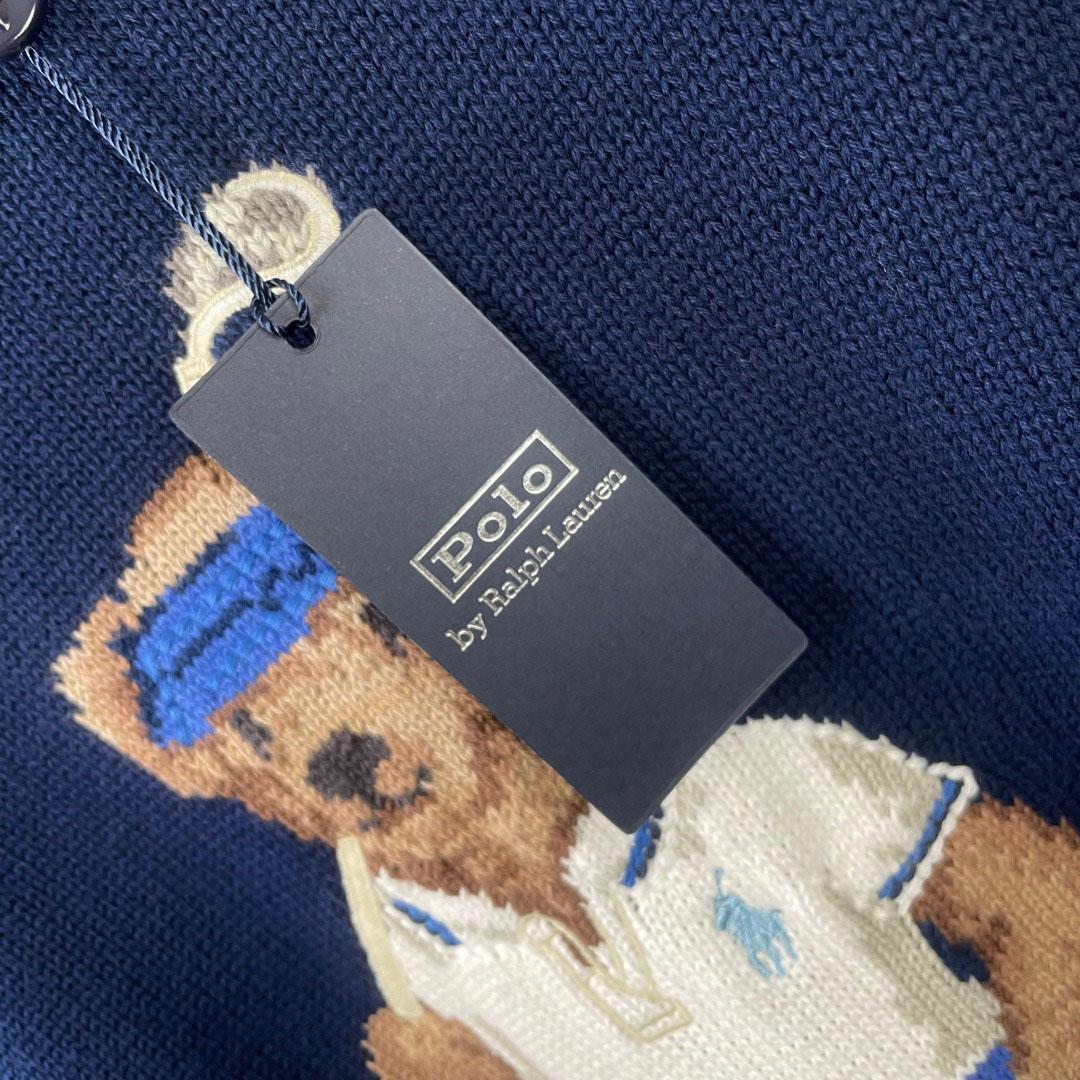 Ralph Lauren Polo Bear Cotton Sweater - DopestKickz