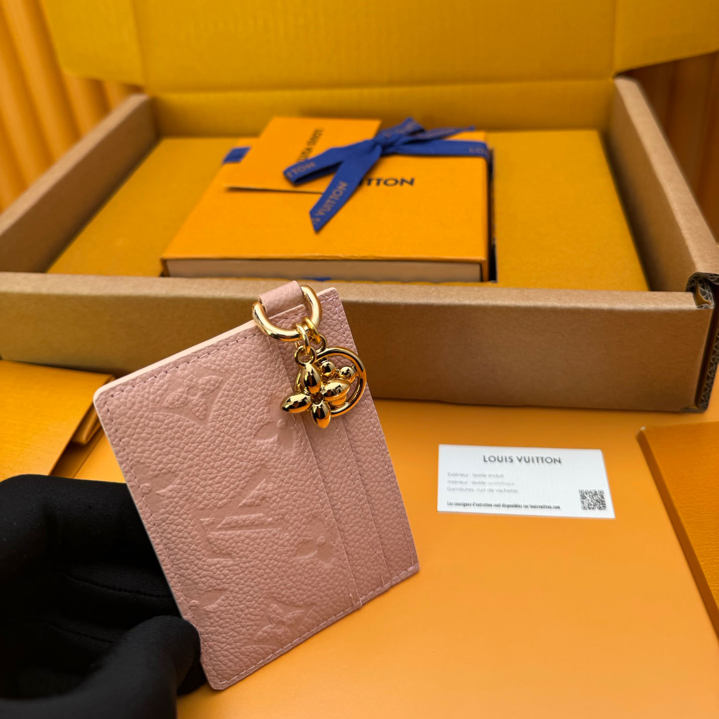 Louis Vuitton LV Charms Card Holder M27888 - DopestKickz